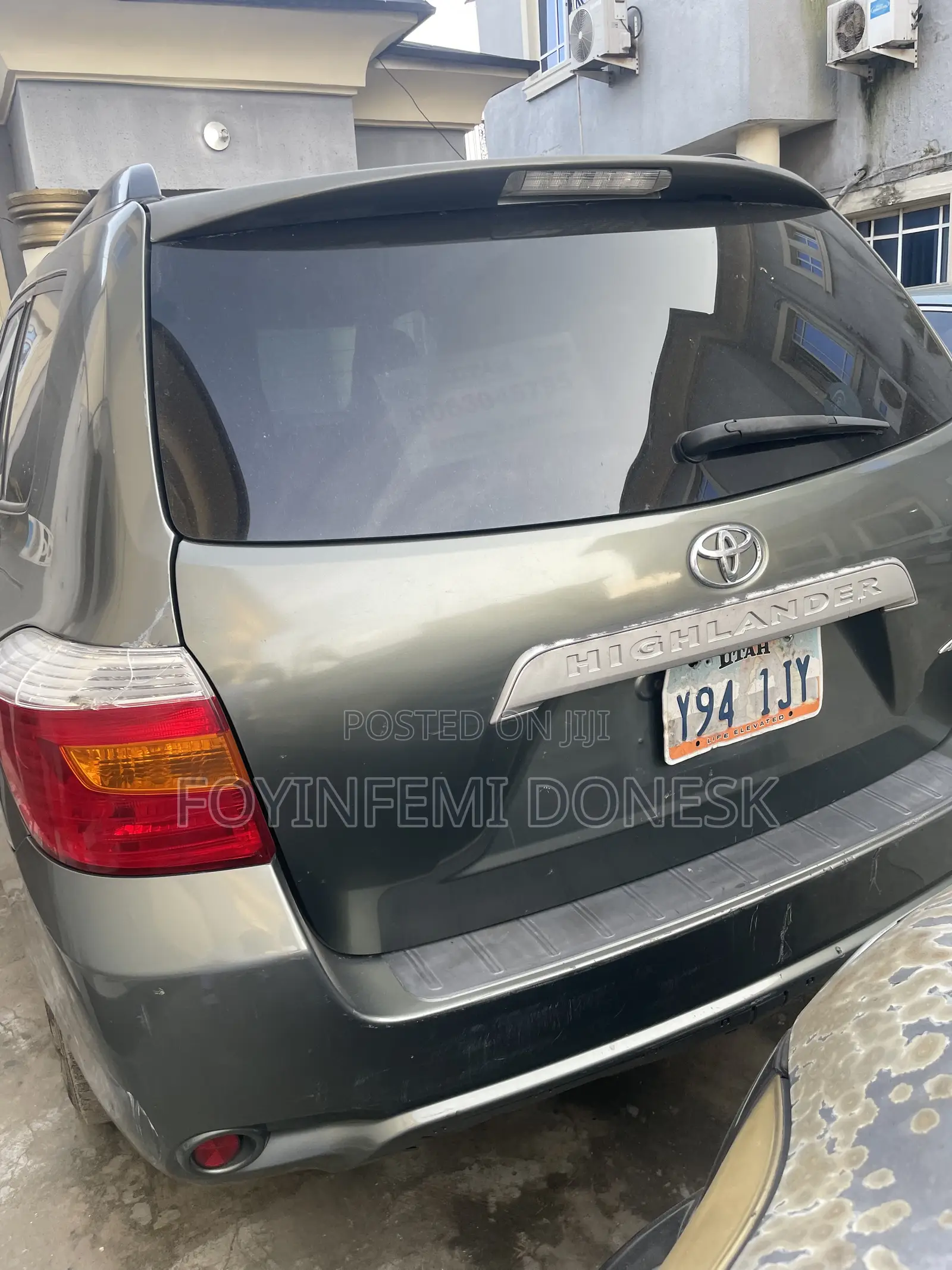 Toyota Highlander Sport 2010 Gray