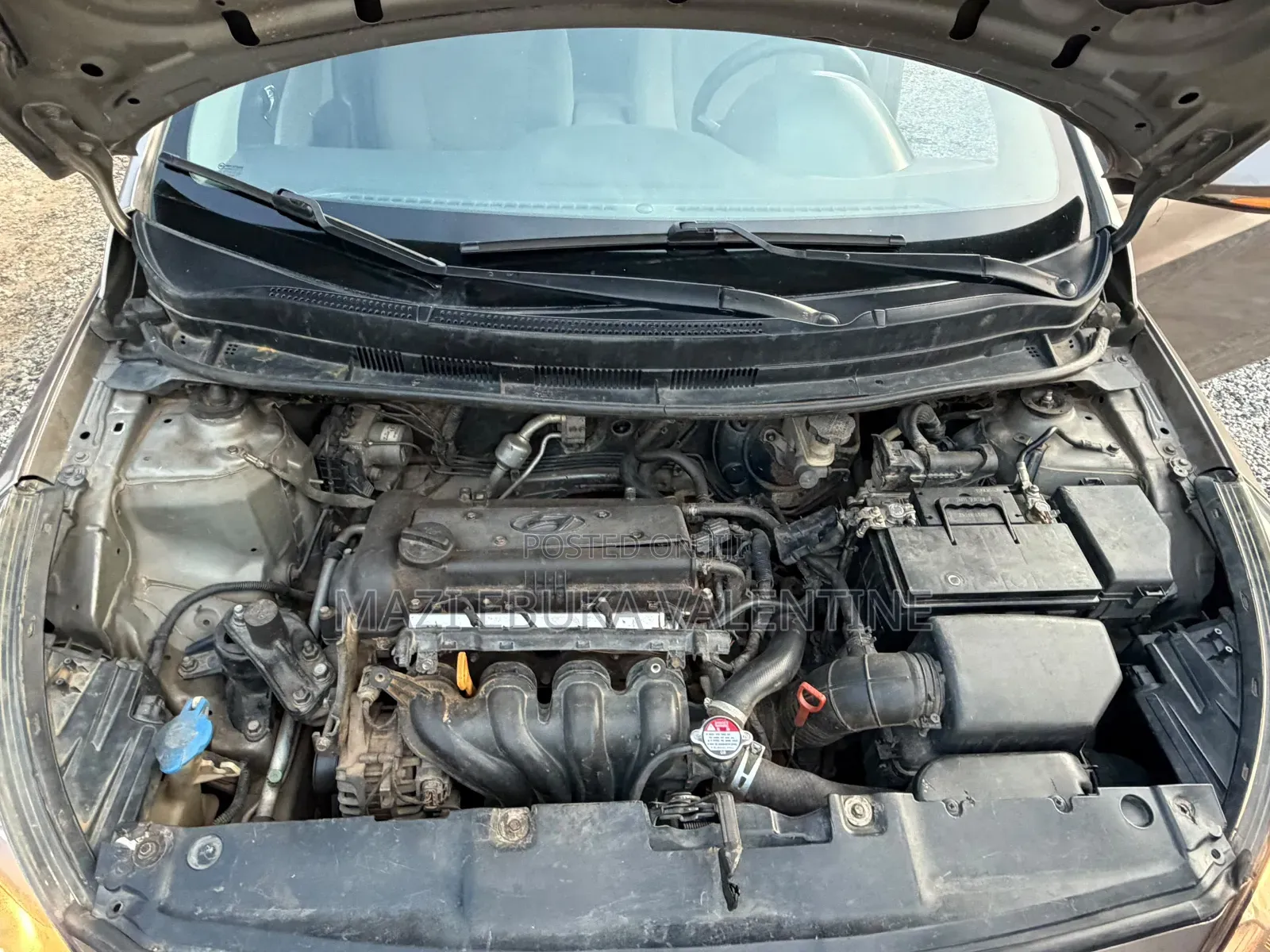 Hyundai Accent 2014 Brown