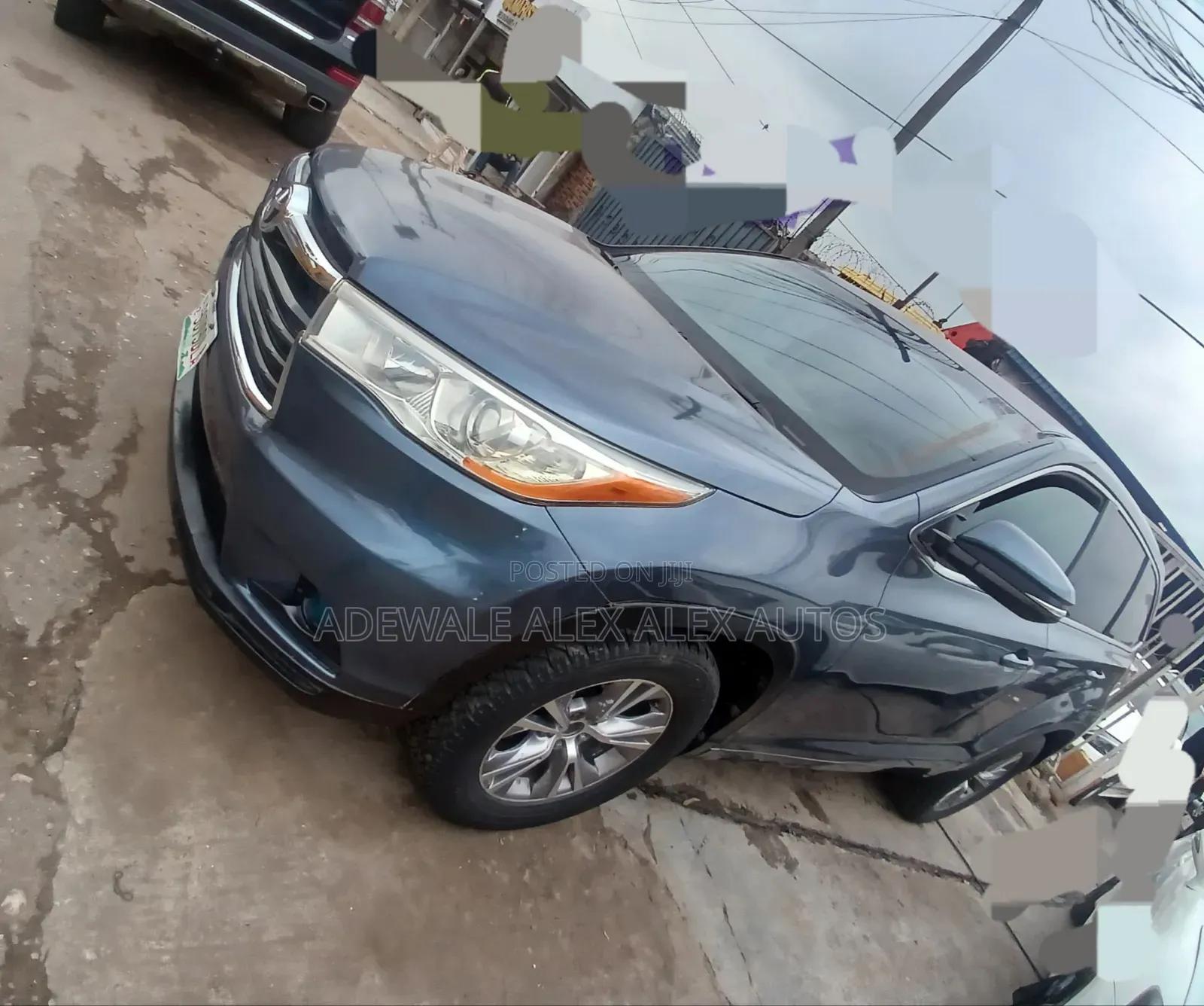 Toyota Highlander 2015 Blue