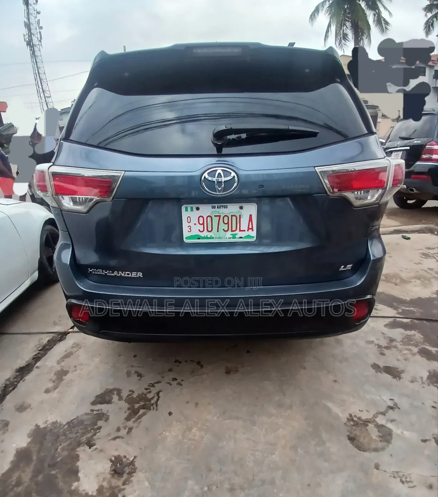 Toyota Highlander 2015 Blue