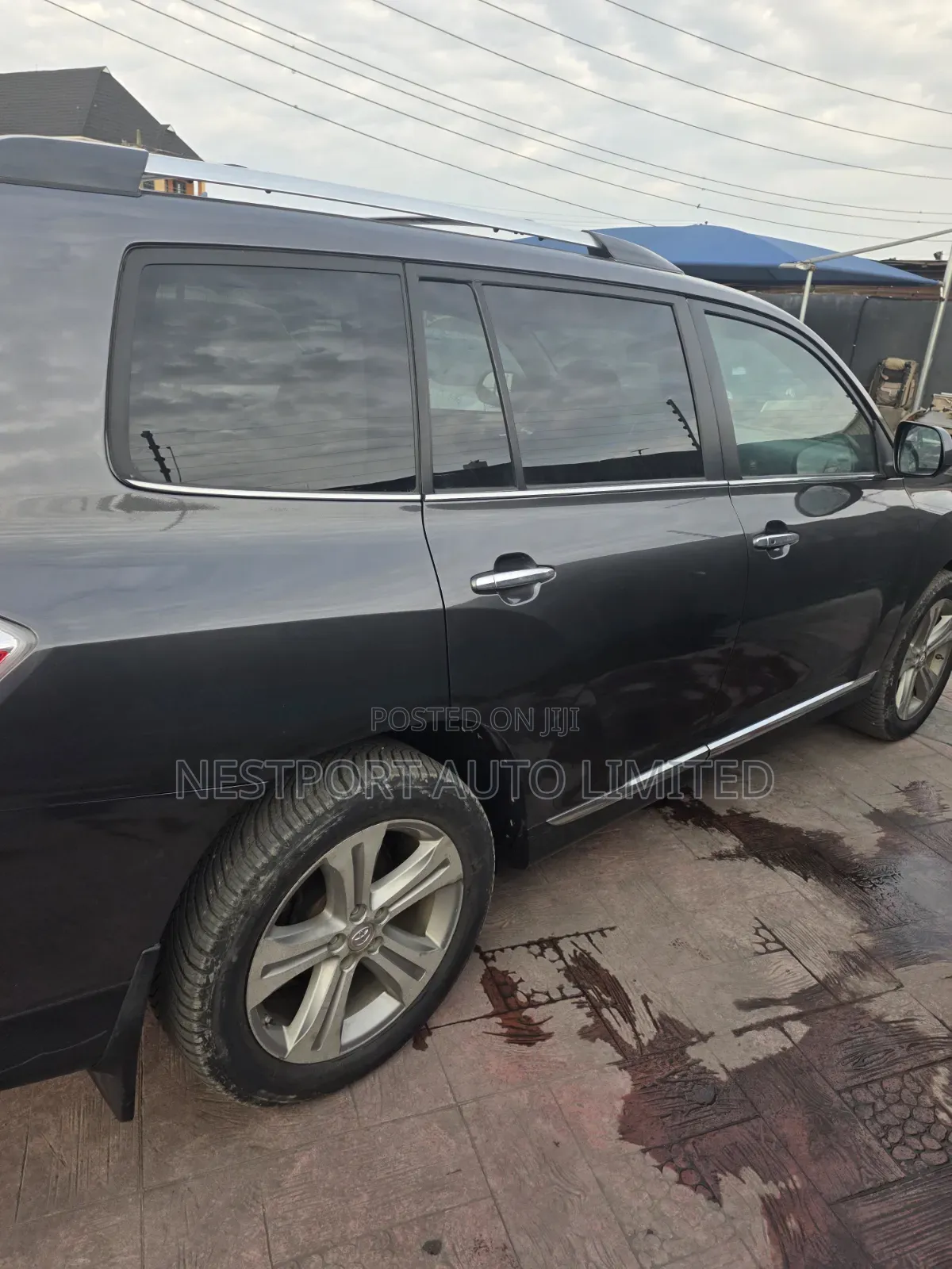 Toyota Highlander Limited 2012 Gray