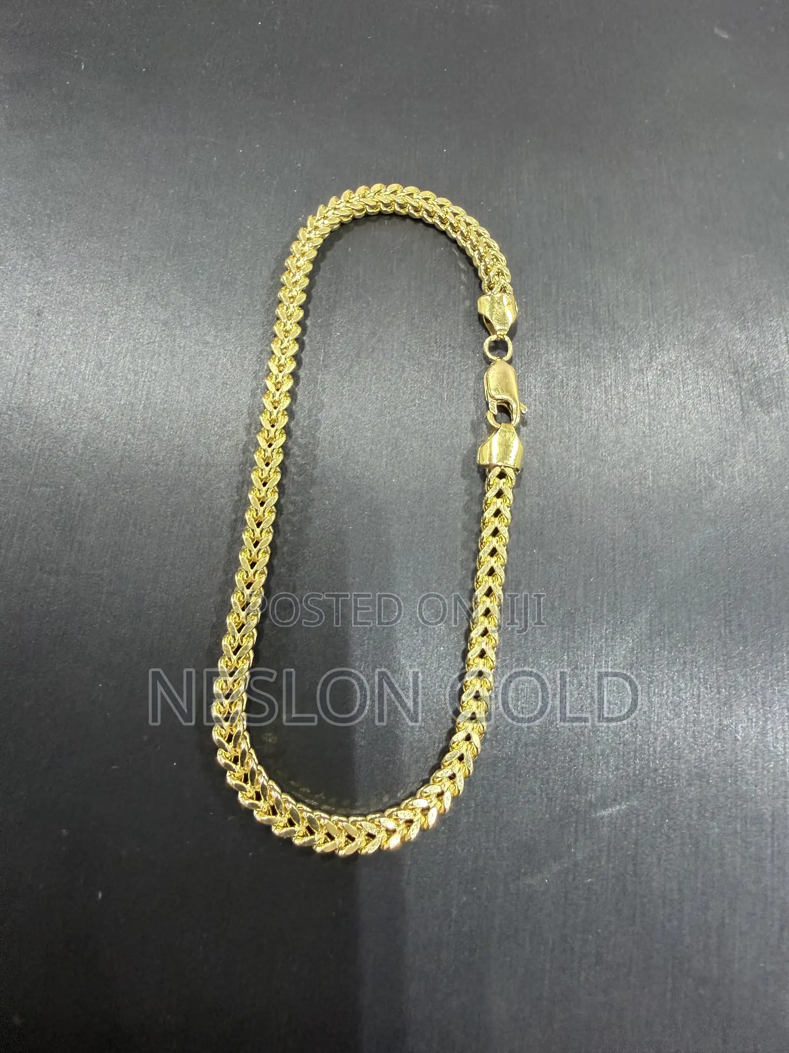 Pure ITALY 750 Tested 18karat Gold Bracelet