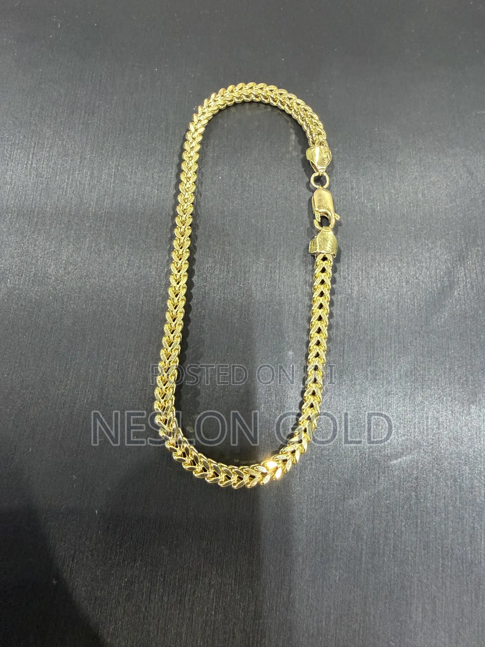 Pure ITALY 750 Tested 18karat Gold Bracelet