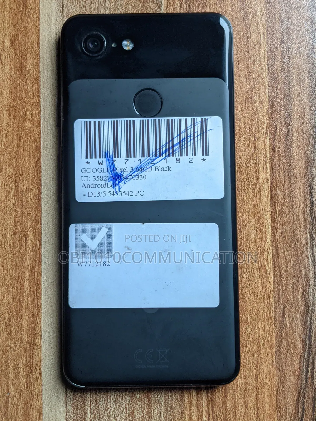 Google Pixel 3 64 GB Black