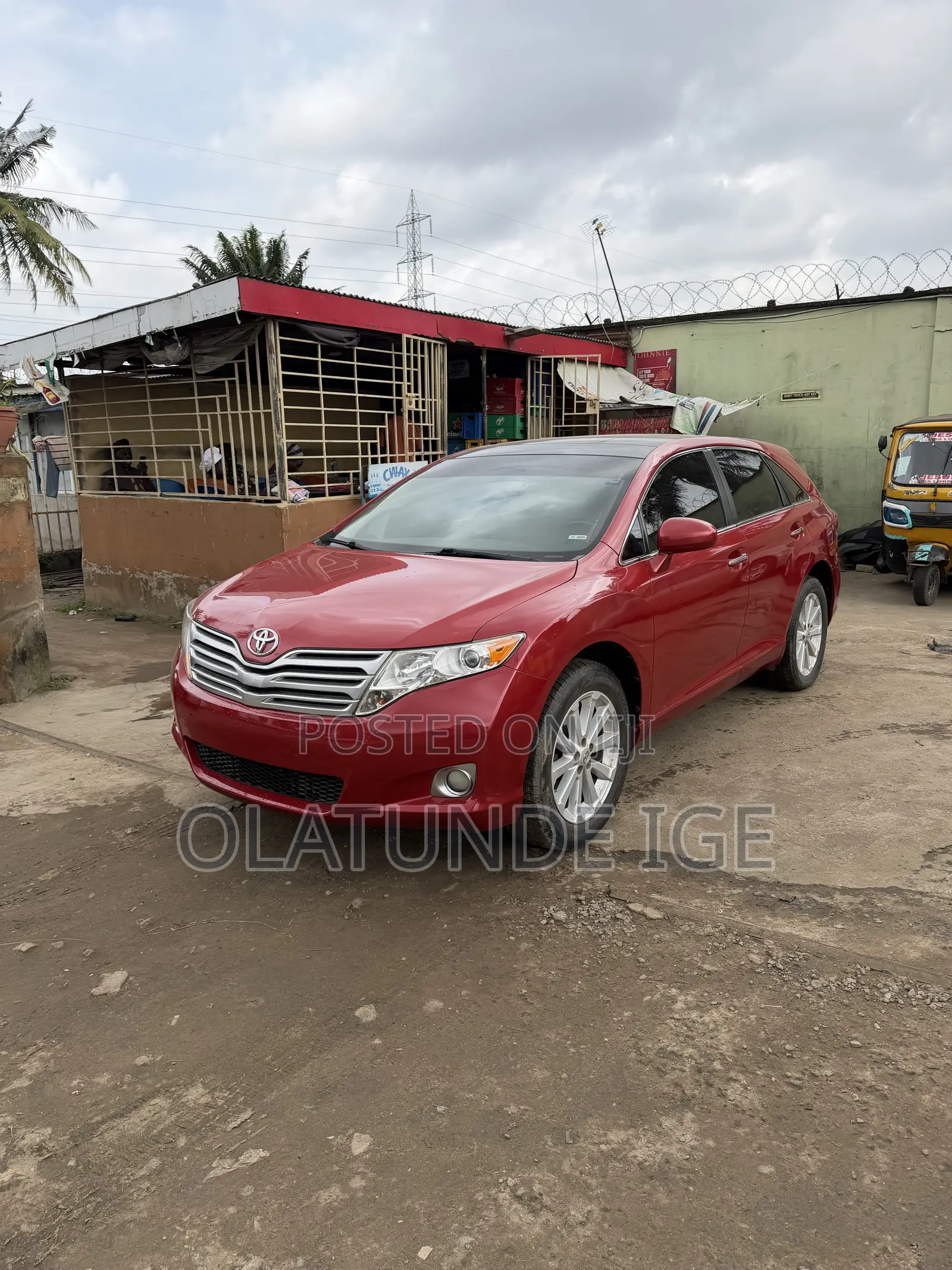 Toyota Venza XLE 2010 Red