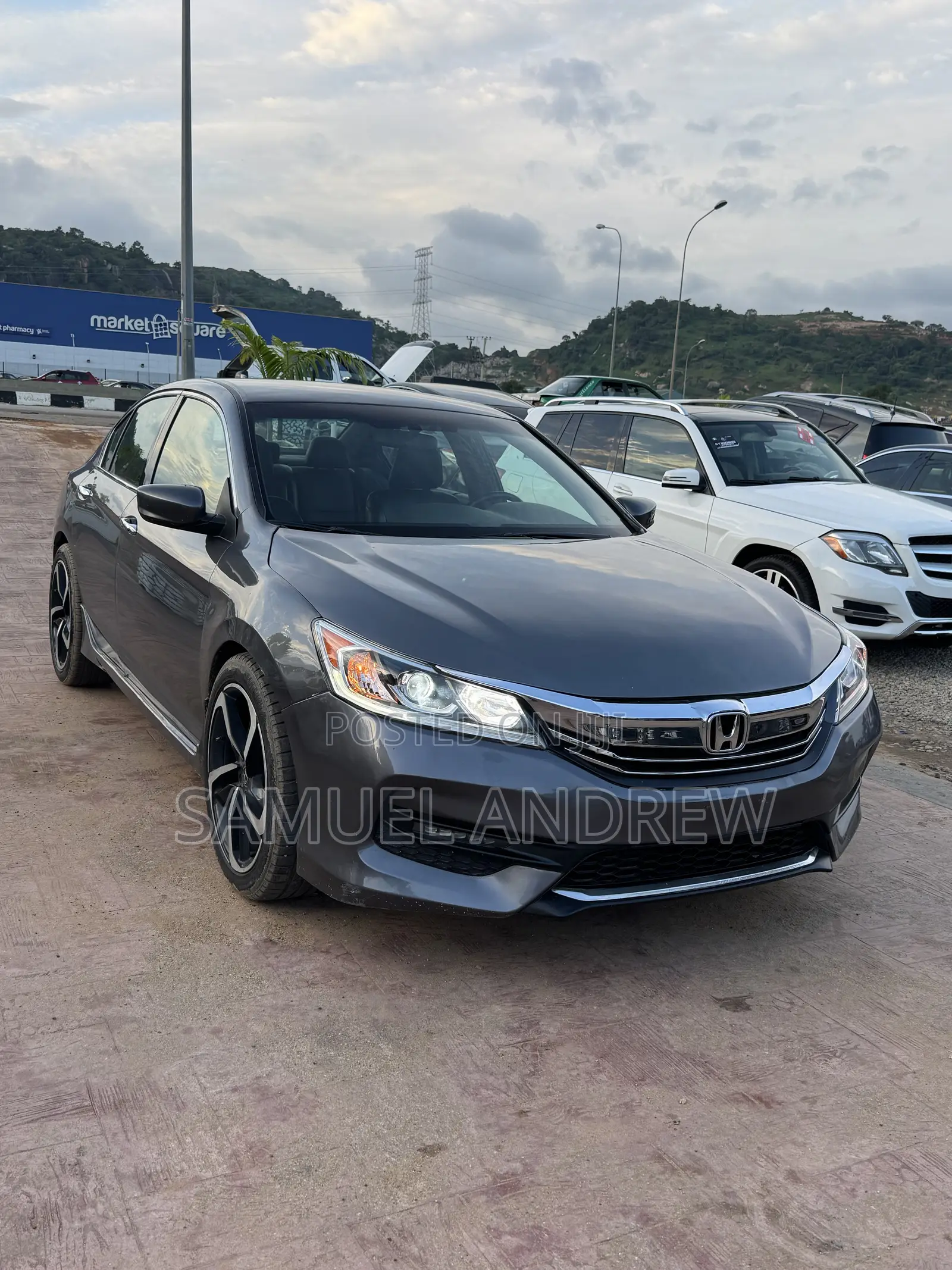 Honda Accord Sport SE 4dr Sedan FWD (2.4L 4cyl 2A) 2017 Gray