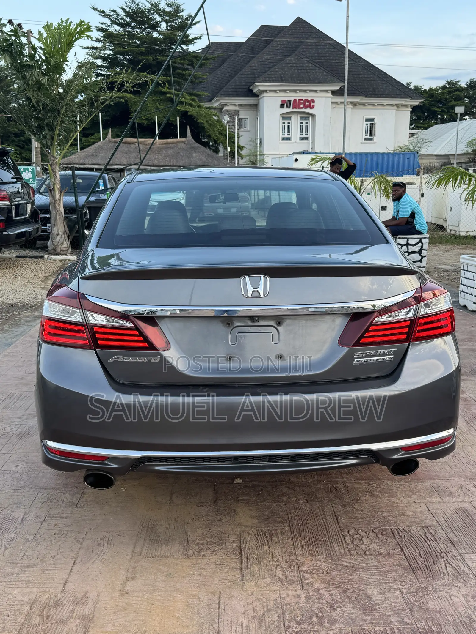 Honda Accord Sport SE 4dr Sedan FWD (2.4L 4cyl 2A) 2017 Gray