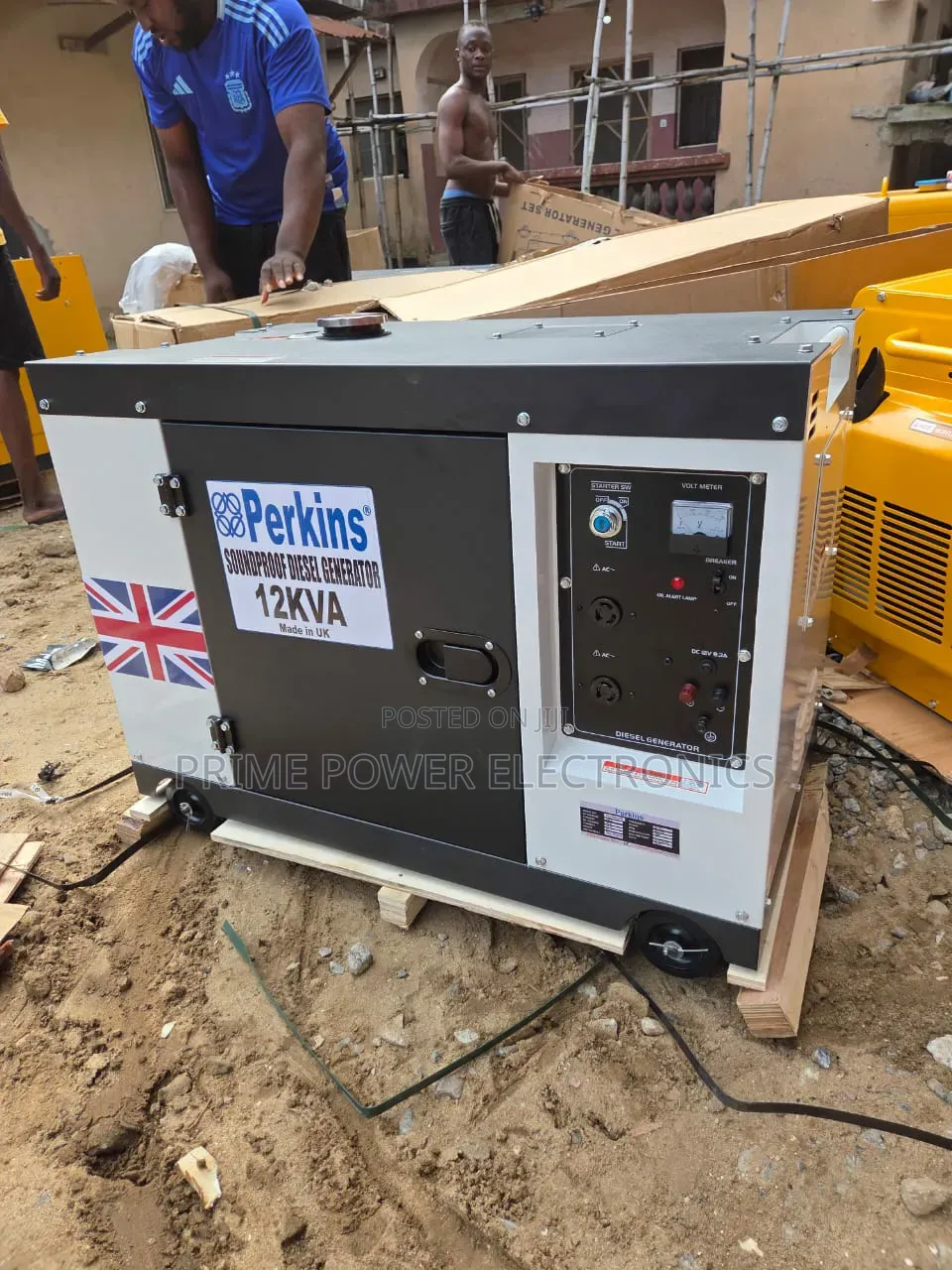 12kVA Perkins UK Made Soundproof Diesel Generator – 100% Copper Coil
