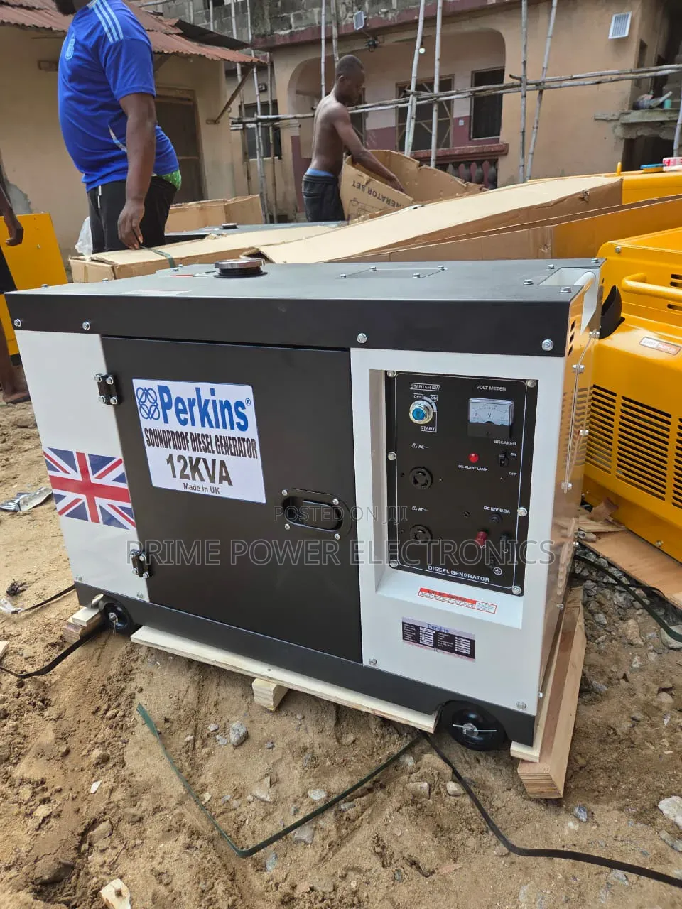 12kVA Perkins UK Made Soundproof Diesel Generator – 100% Copper Coil