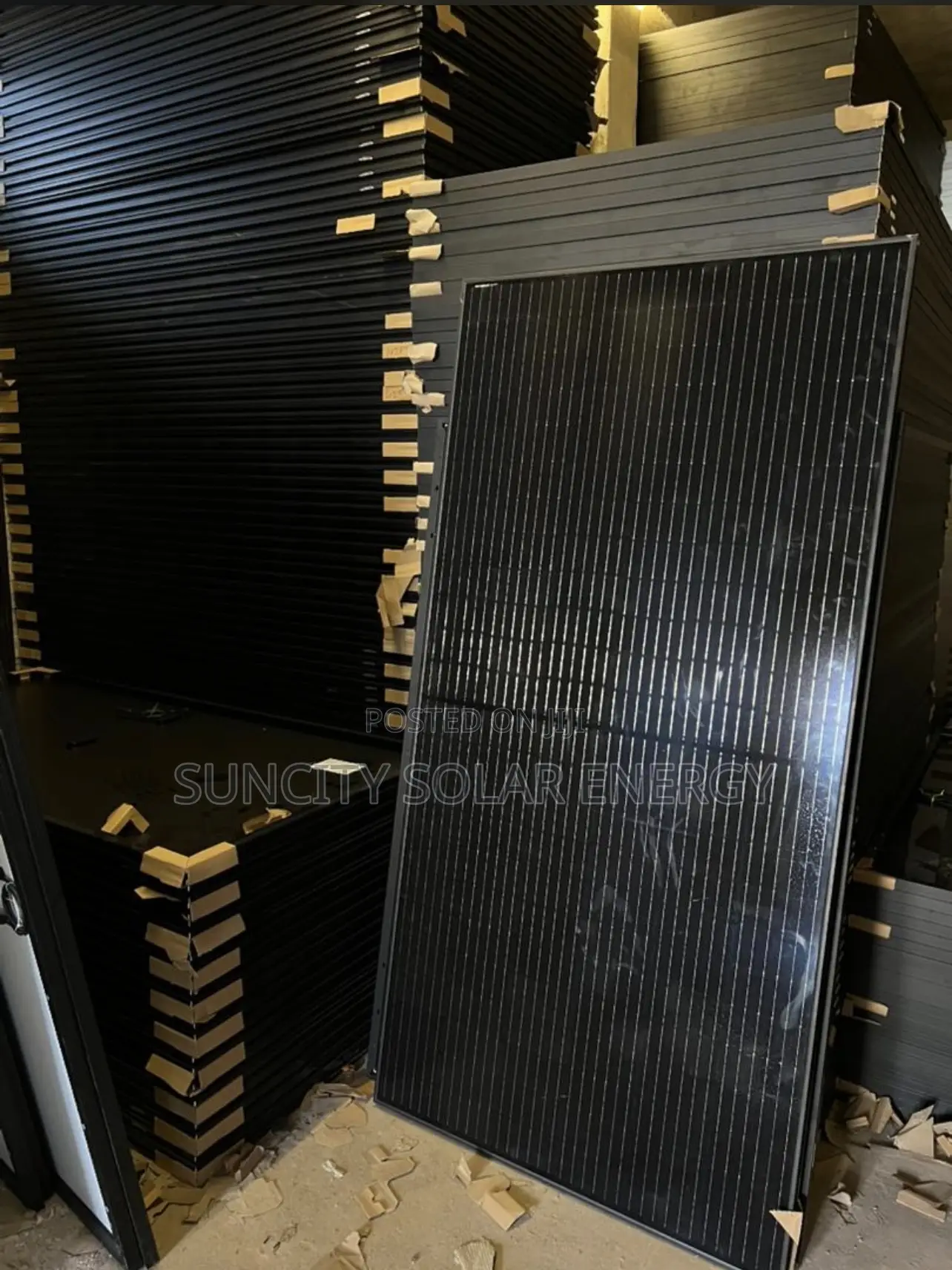 505w LONGI All Black Solar Panels (108cells)(36v)