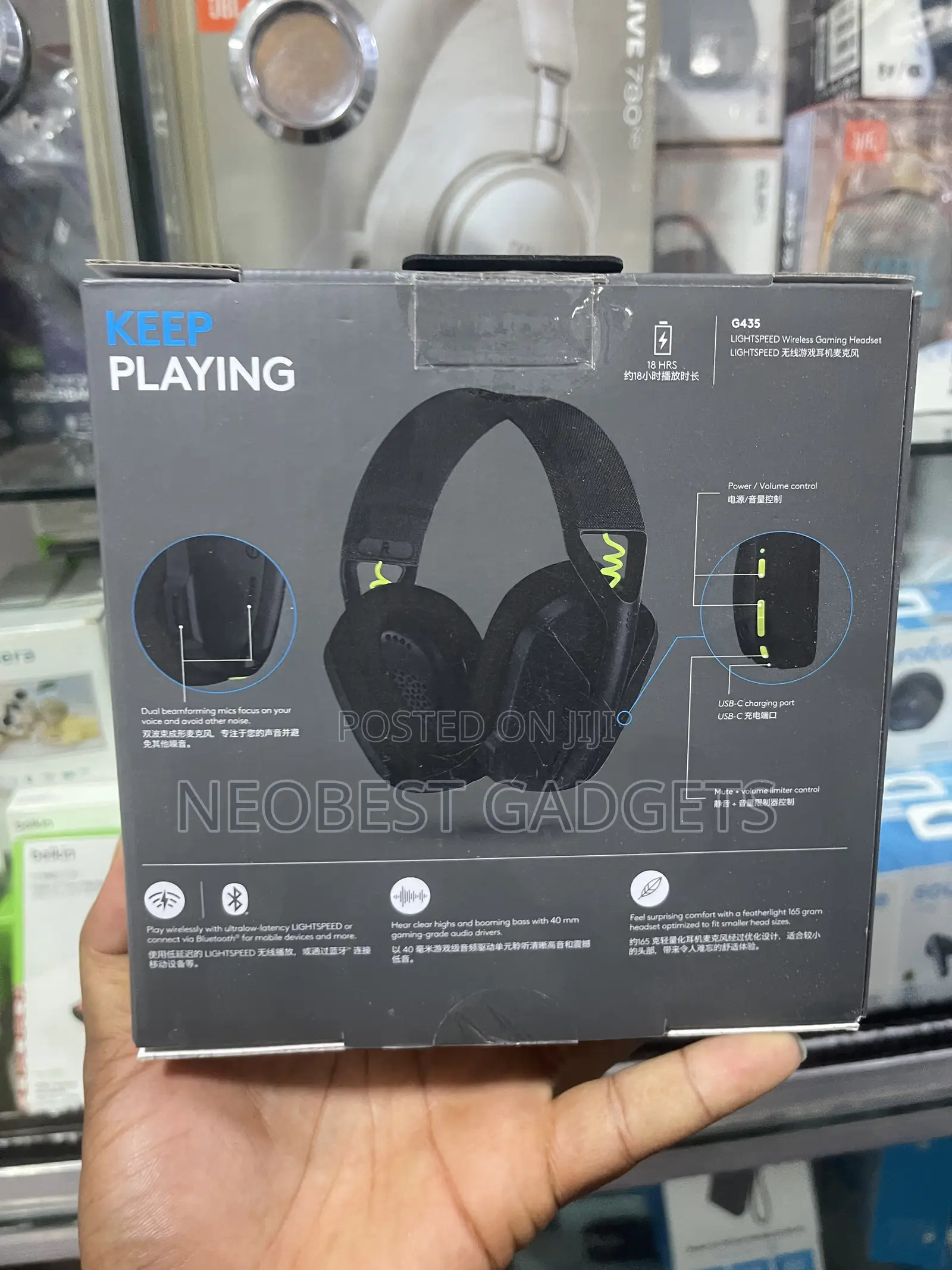 Brand New Logitech G435 LIGHTSPEED Wireless Gaming Headset