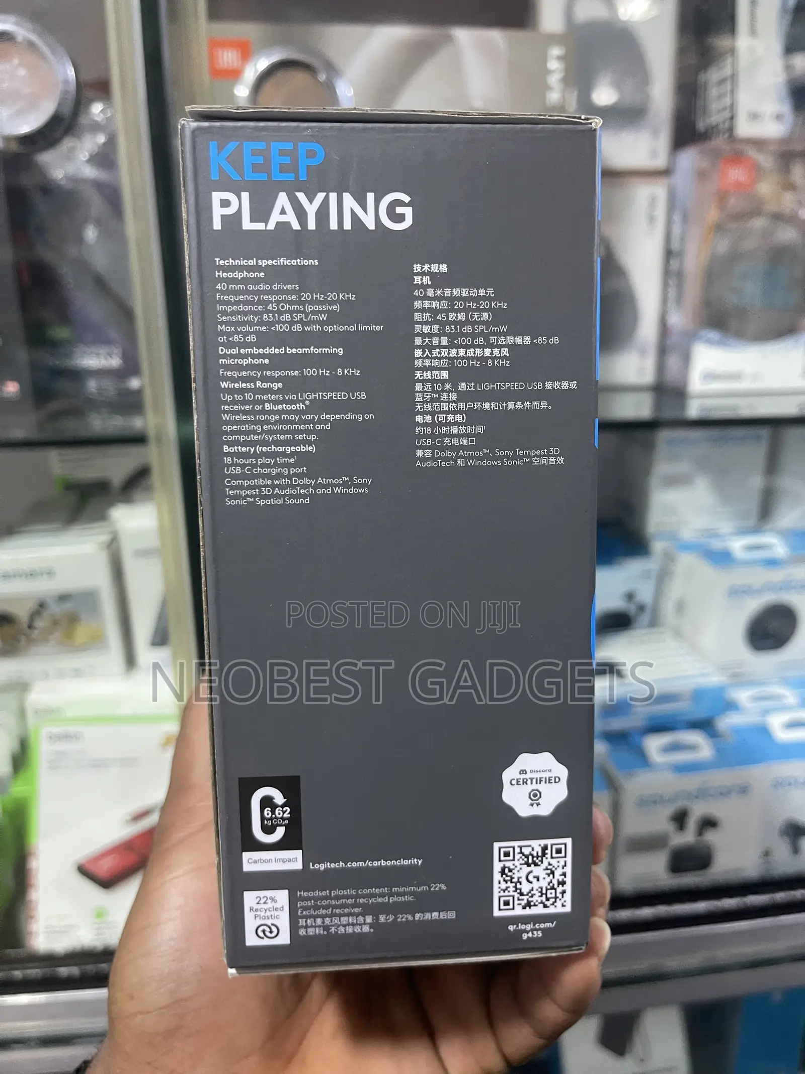 Brand New Logitech G435 LIGHTSPEED Wireless Gaming Headset