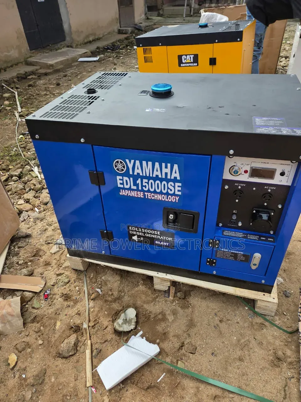 15kVA Yamaha Soundproof Diesel Generator – UK Made, 100% Copper Coil