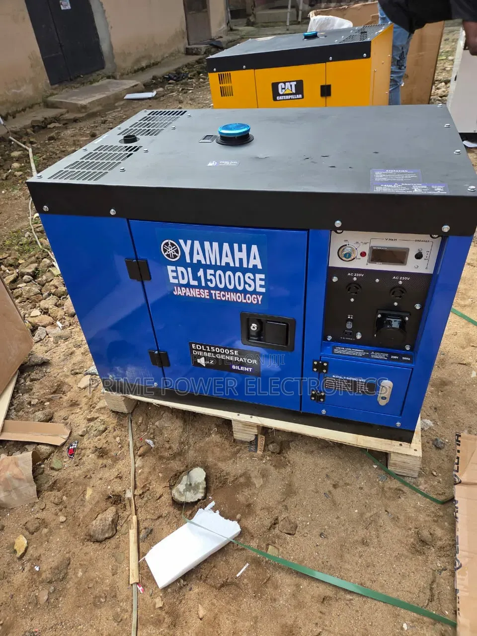 15kVA Yamaha Soundproof Diesel Generator – UK Made, 100% Copper Coil