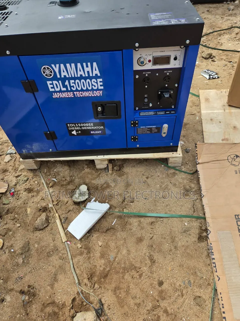 Original Yamaha 15kVA Silent Diesel Generator – Heavy Duty Performance