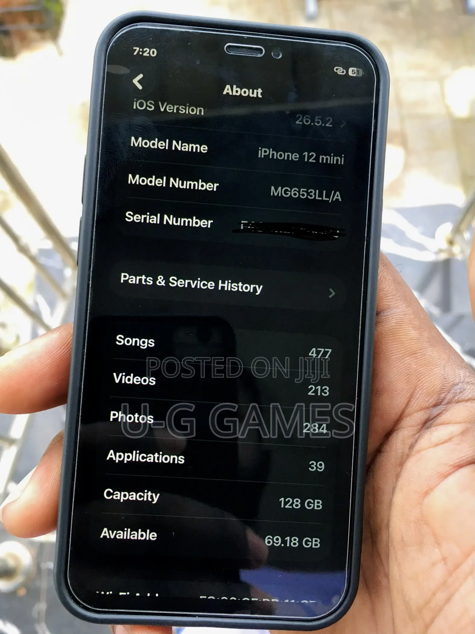 Apple iPhone 12 mini 128 GB Black