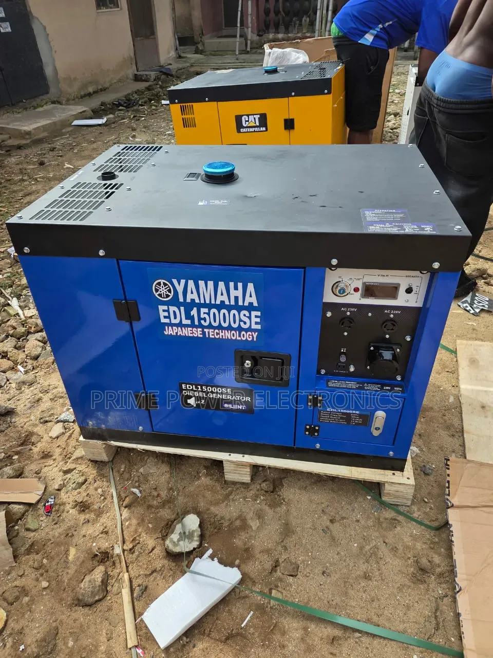 Premium 15kVA Yamaha Diesel Generator – Soundproof Fuel Efficient