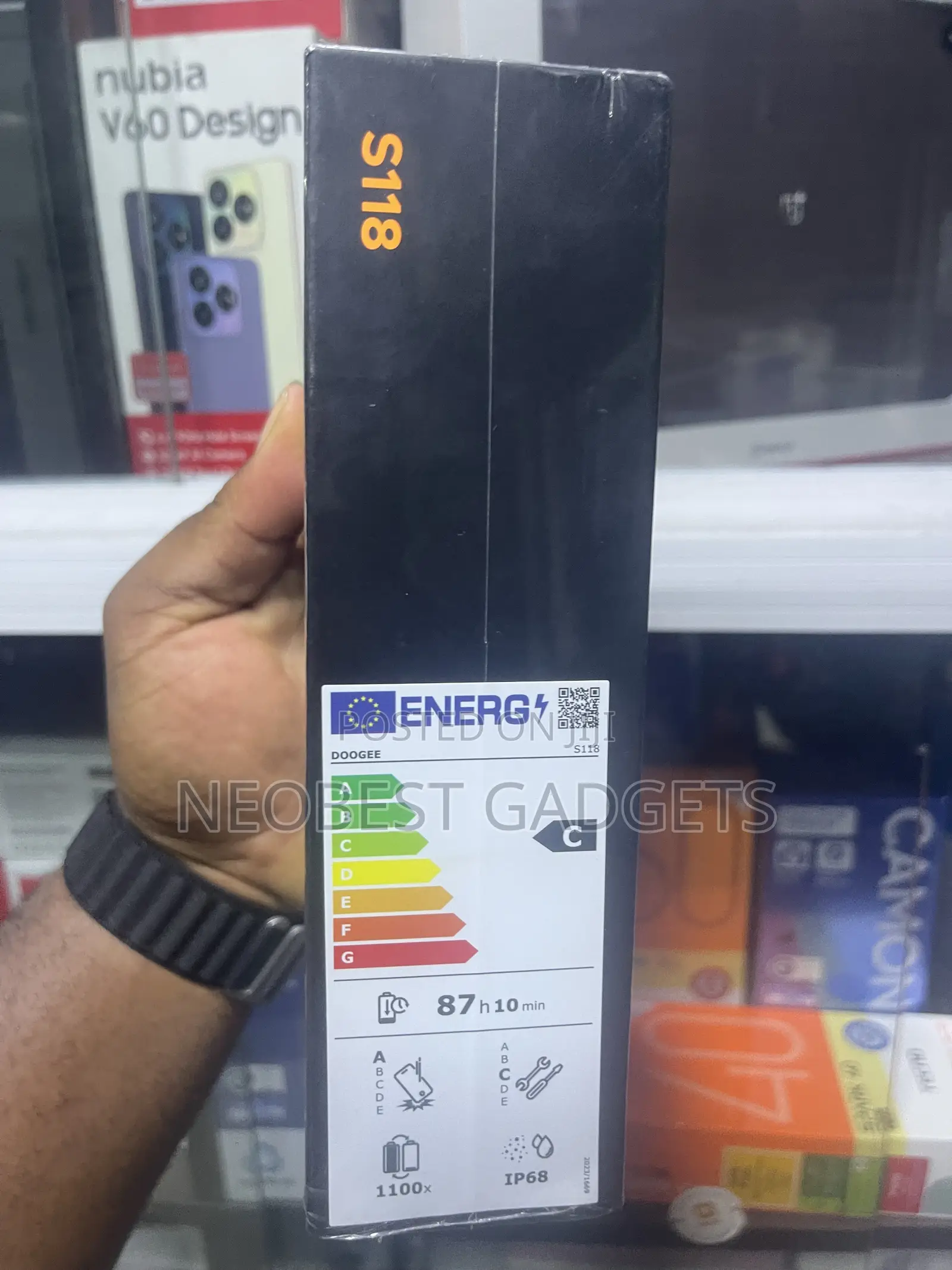 New Doogee S118 512 GB Red