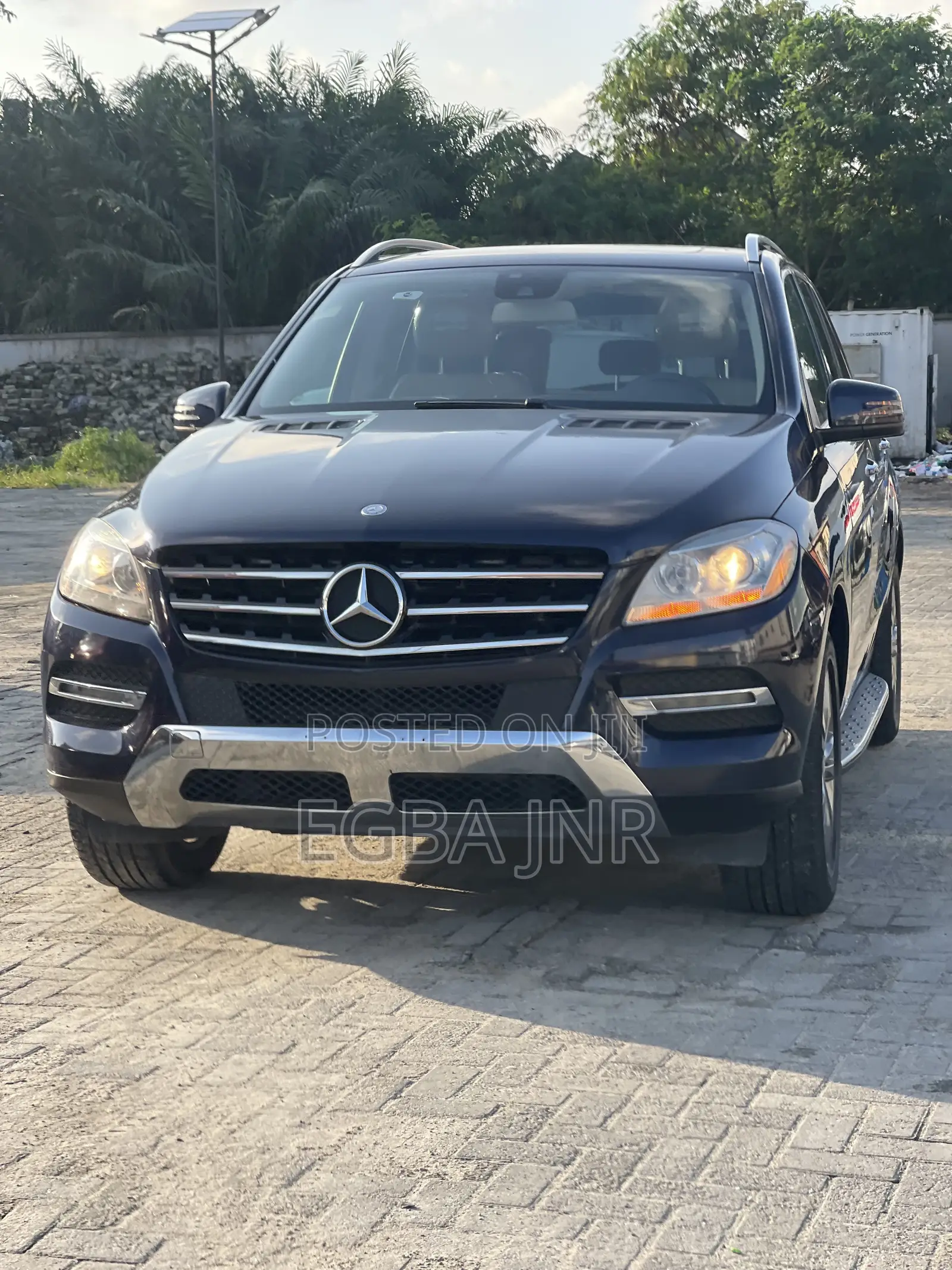 Mercedes-Benz M Class 2013 Blue