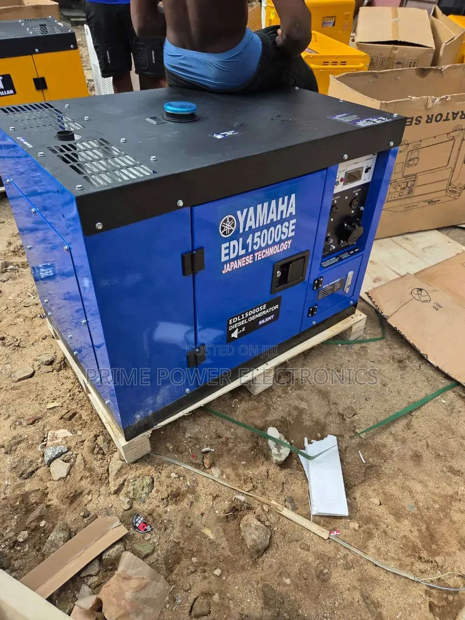 Businesses Original UK Made Yamaha 15kVA Diesel Generator – Dura