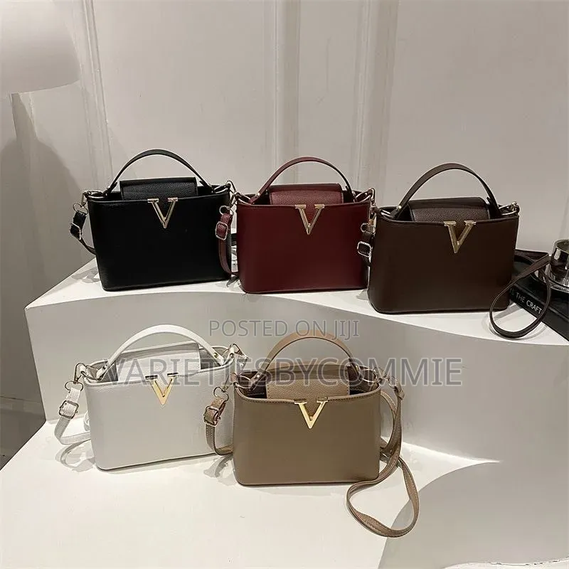 Elegant Women's Leather Handbag | Crossbody Top Handle Bag
