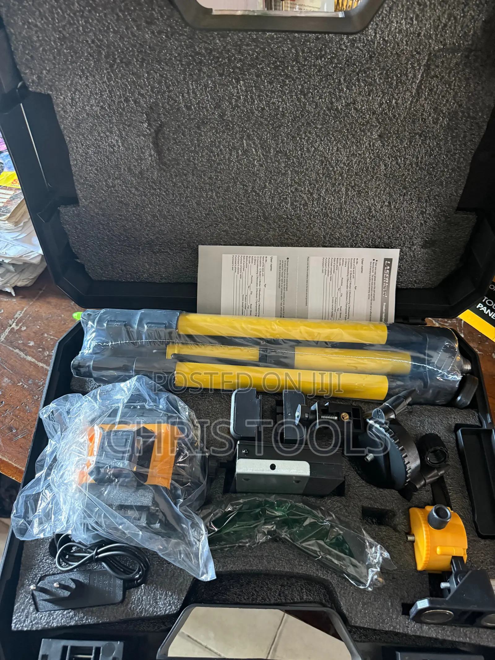 5V Max Lithium-Ion 4x360° Laser Line Level Kit