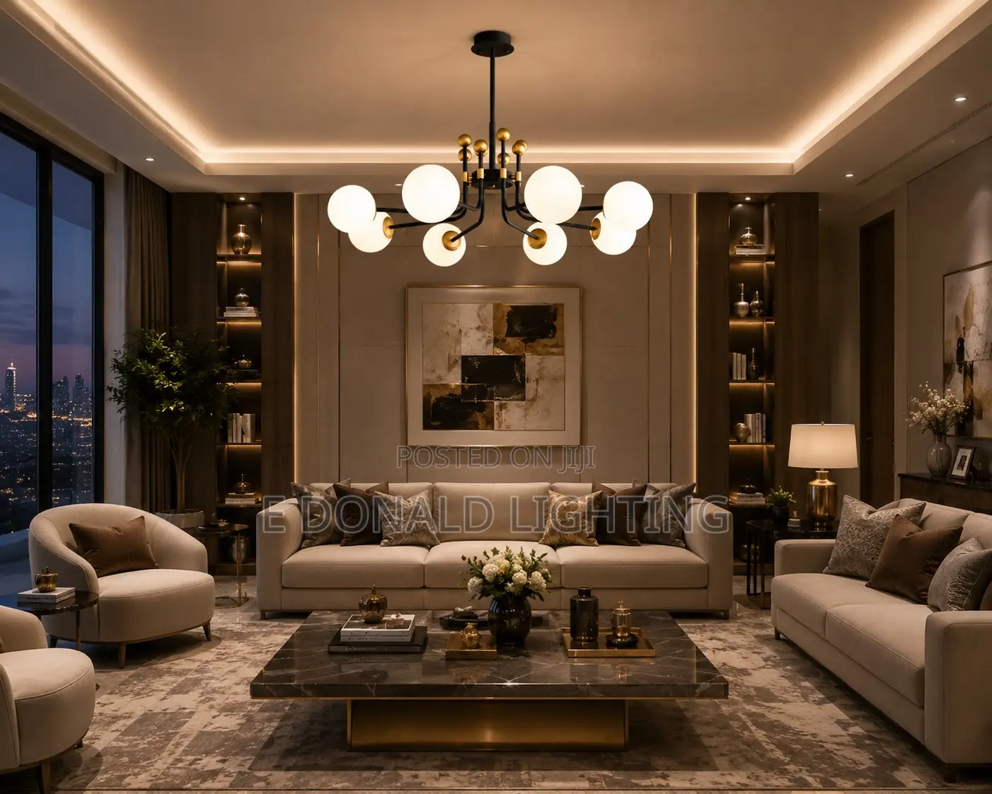 8 Bulbs Nordic Light