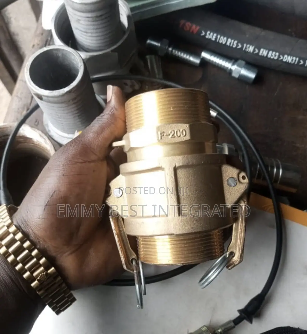 2-Inch Brass Camlock Couplings