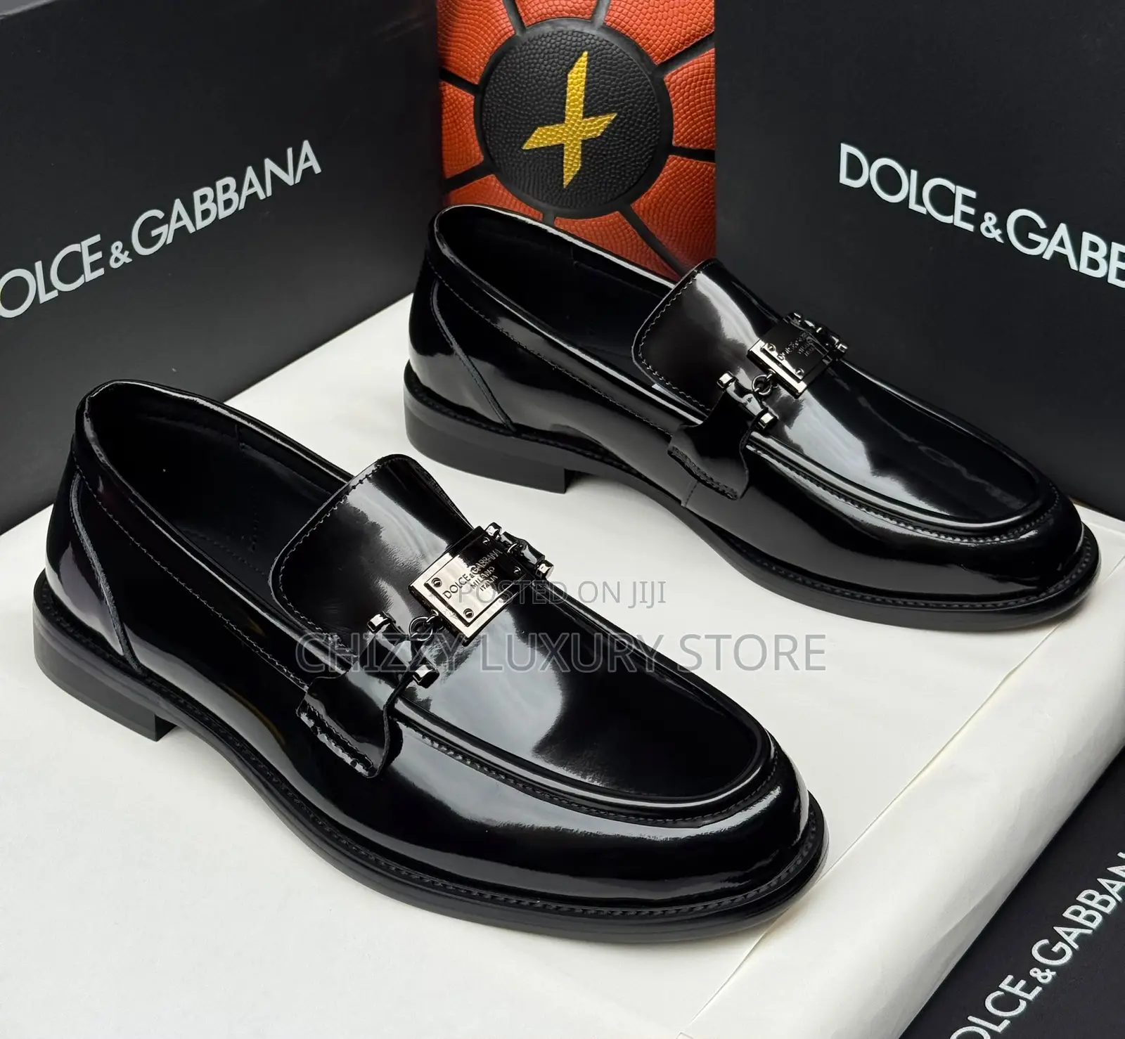 Docle Gabbana Quality Luxury Men Genuine Leather Loafers