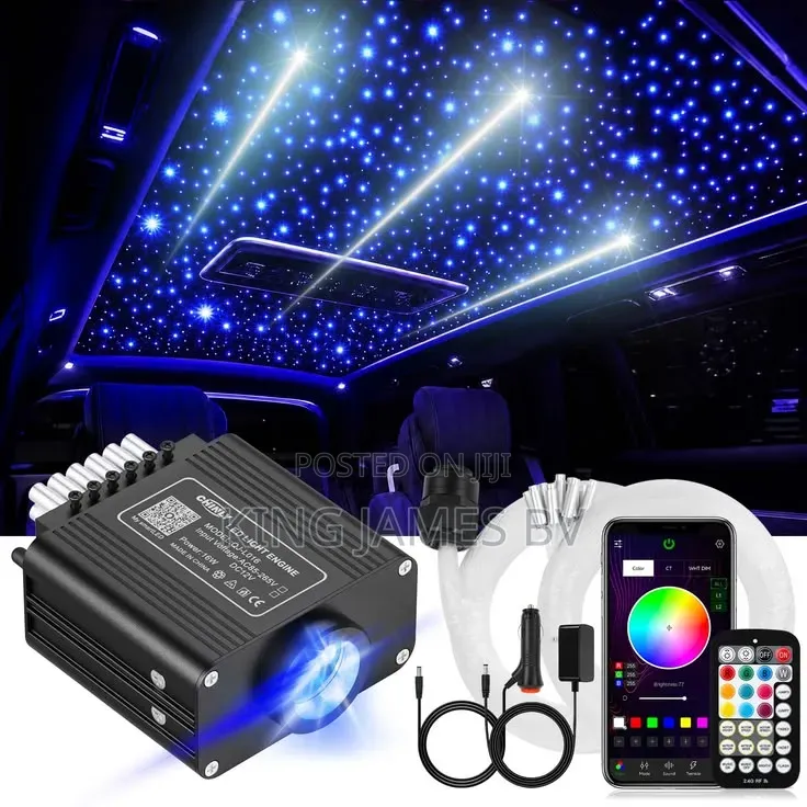 Fiber Optic Star Light for Vehicles – Luxury Car Interior Lighting