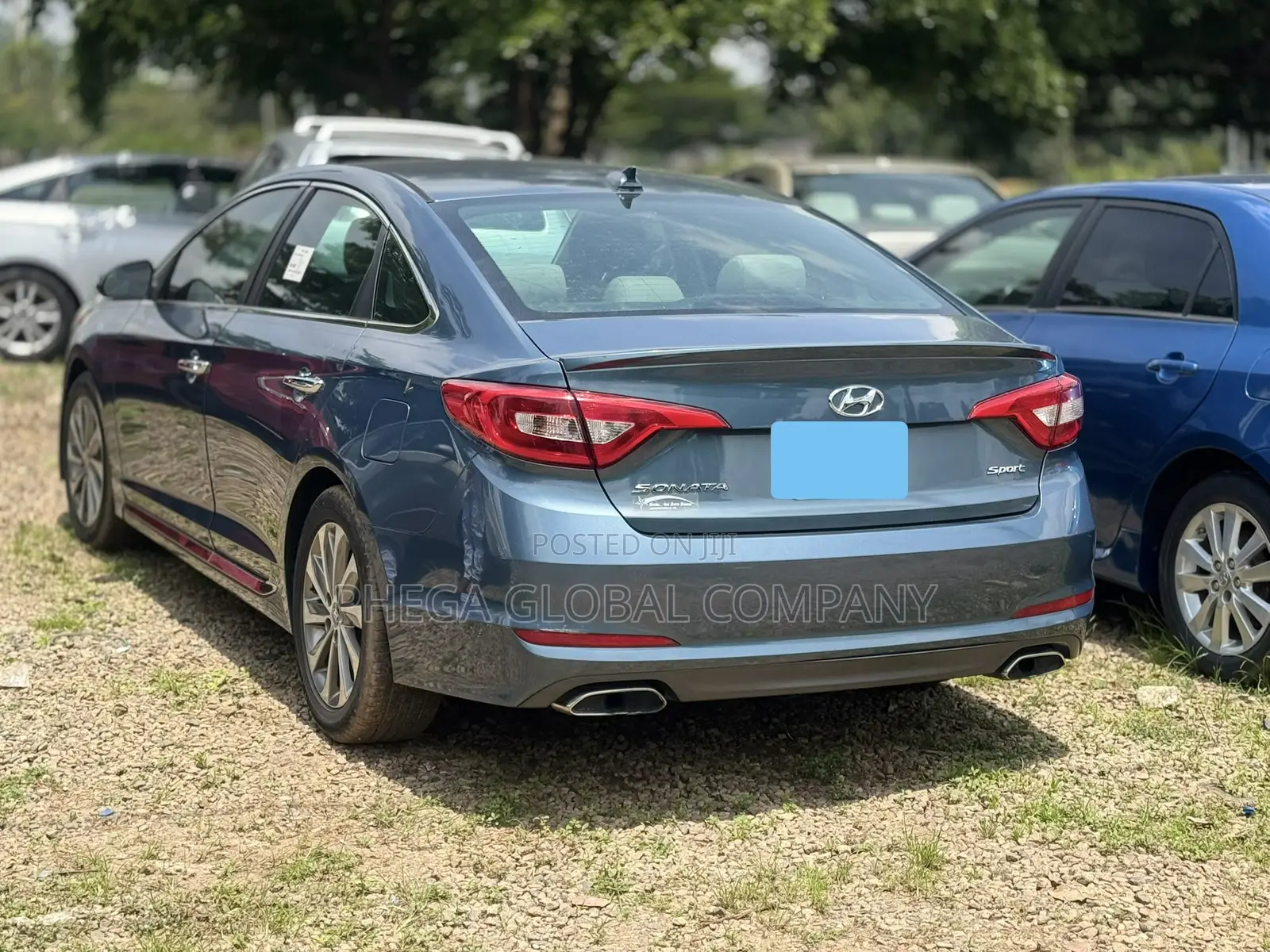 Hyundai Sonata Sport 2.0T Sedan FWD (2.0L 4cyl 6A) 2016 Blue