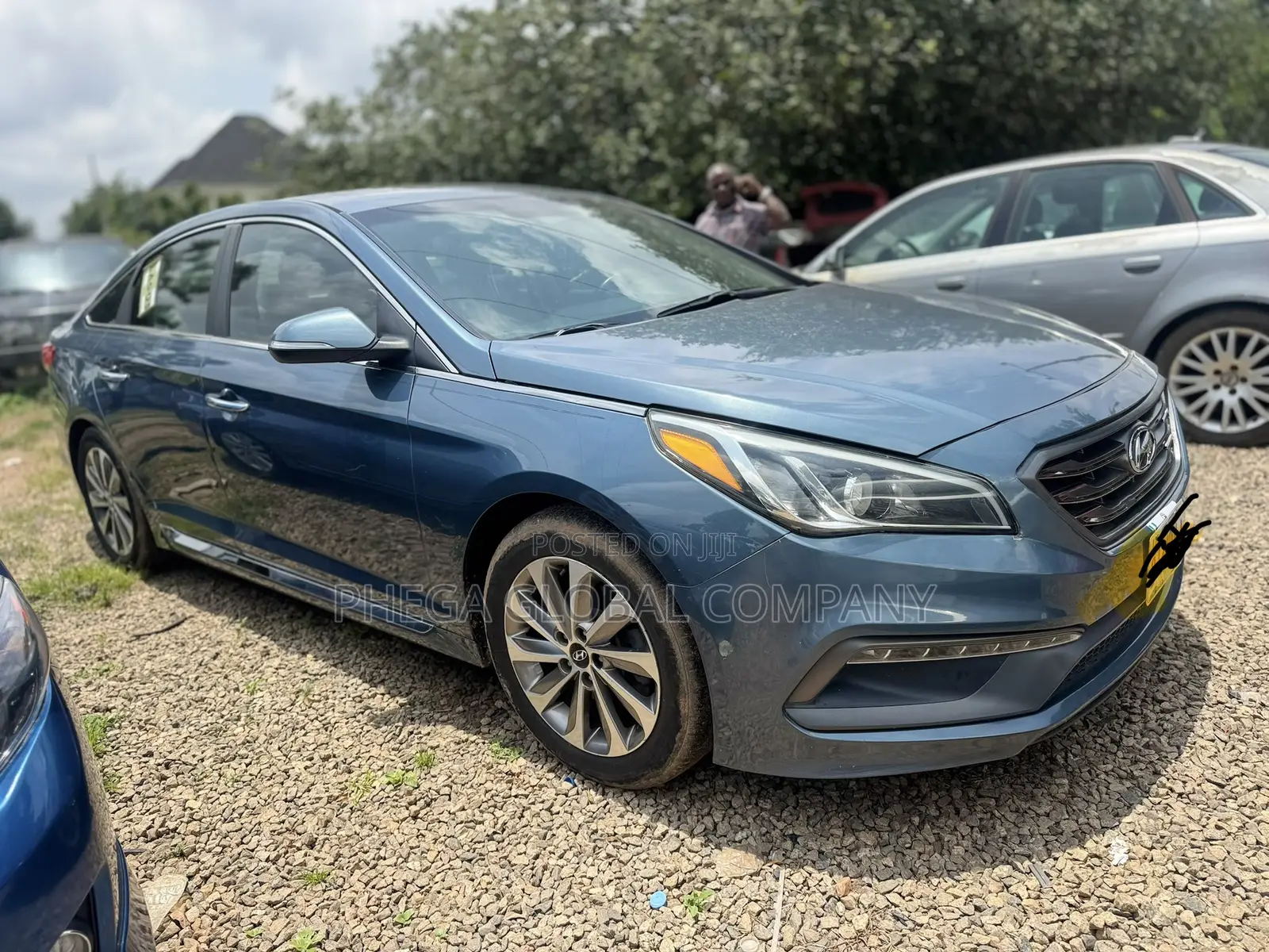 Hyundai Sonata Sport 2.0T Sedan FWD (2.0L 4cyl 6A) 2016 Blue