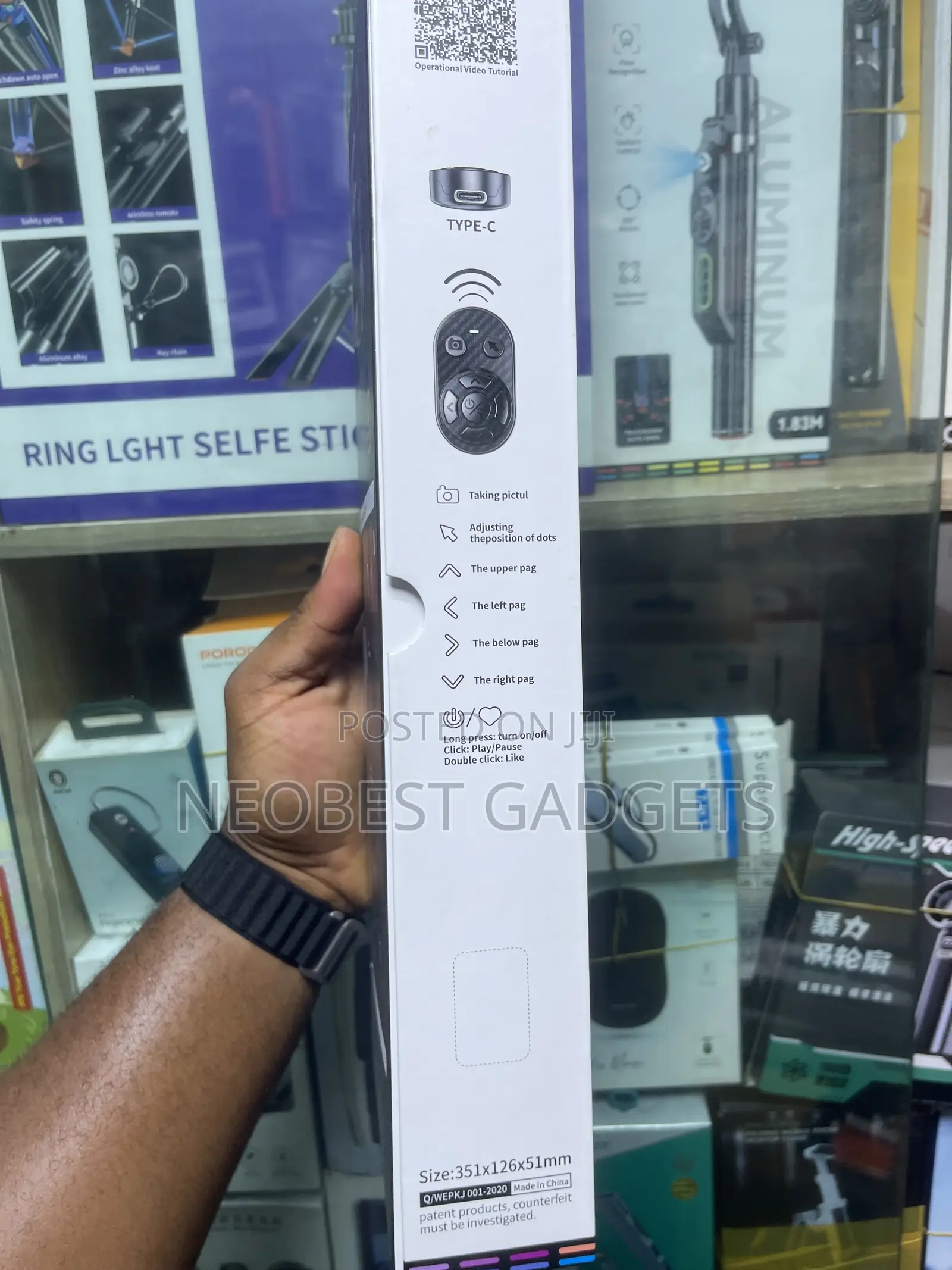 Brand New Q575TK AI Tracking Auto-Open Phone Holder