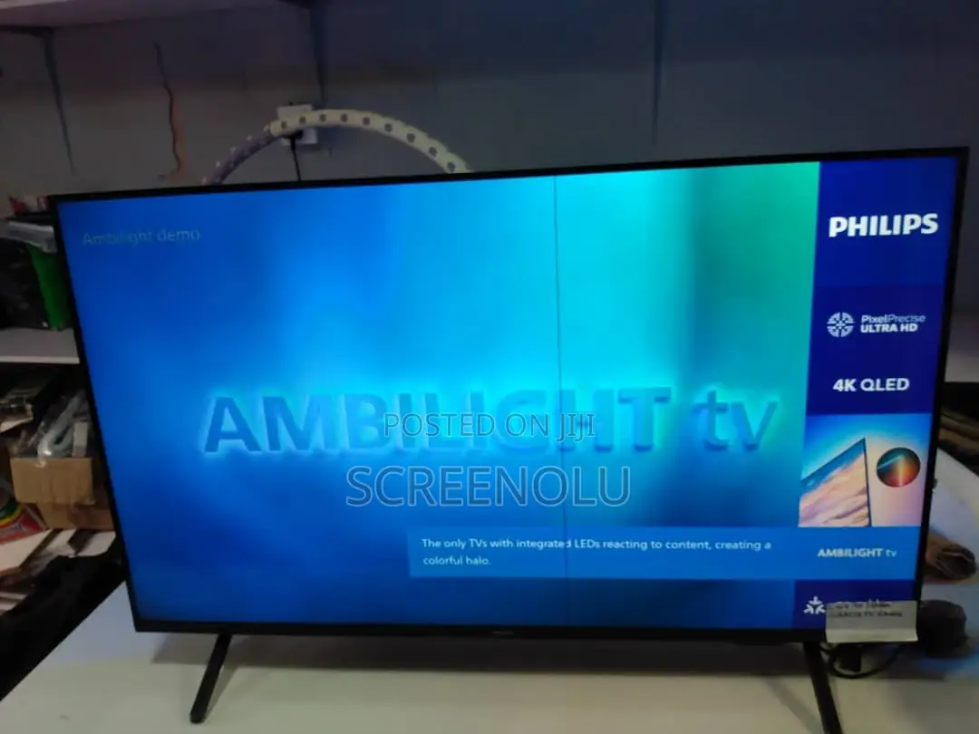 Philips Ambilight 43pus8500 Qled Smart TV 43inch + Alexa Google Voice