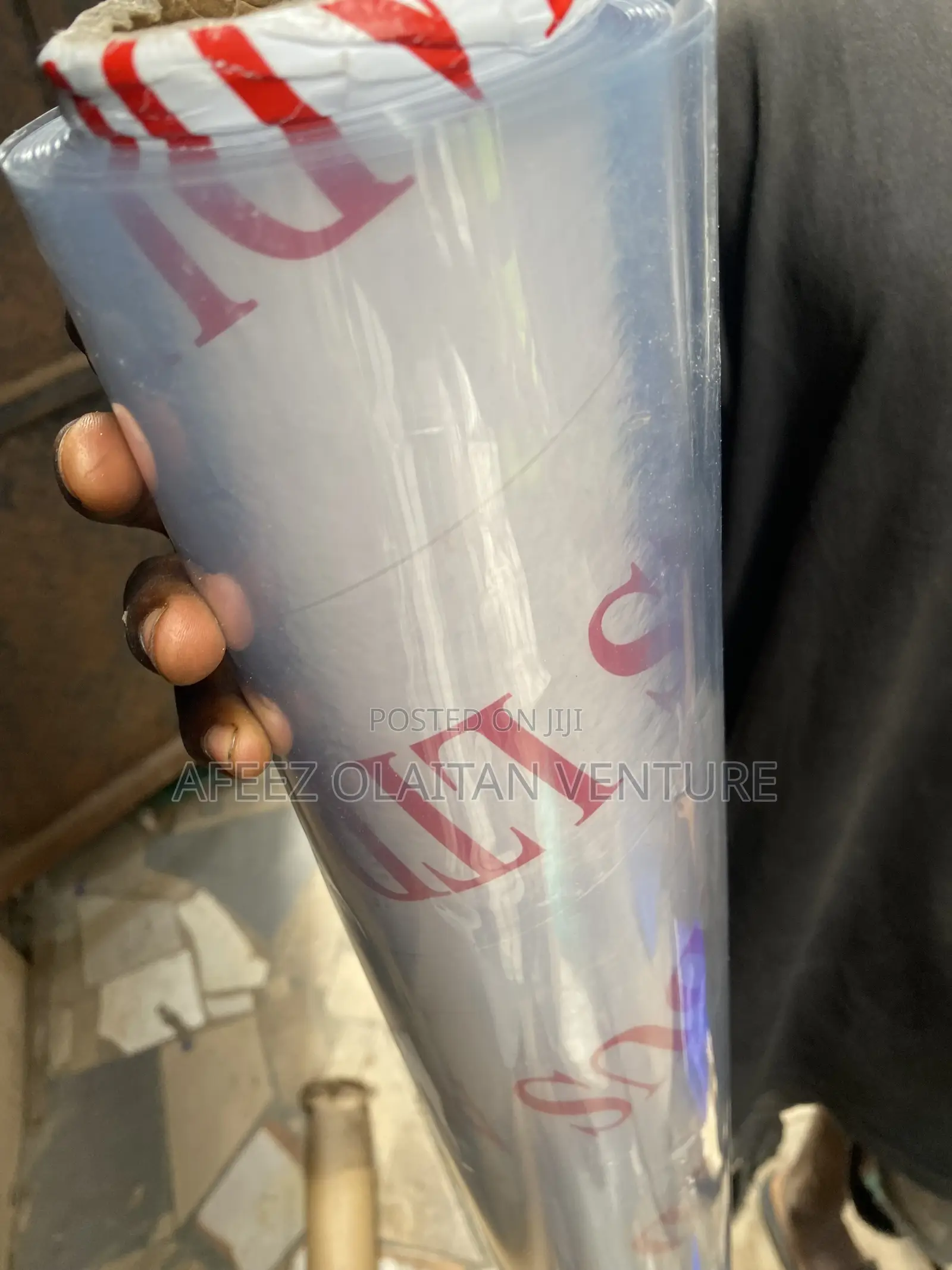 Transparent Nlyon 1.2m by 45m 0.3mm