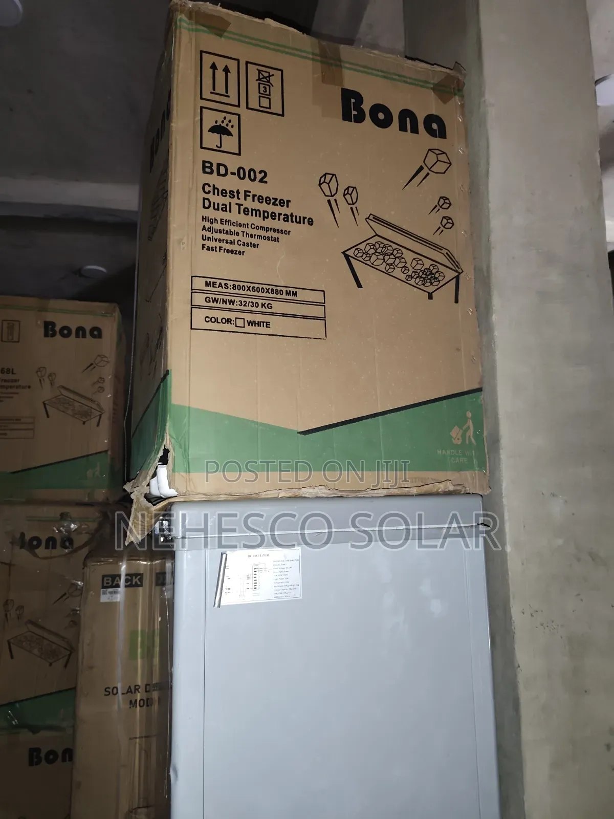 Premium Bona 168L Solar Deep Freezer – Freshness That Lasts