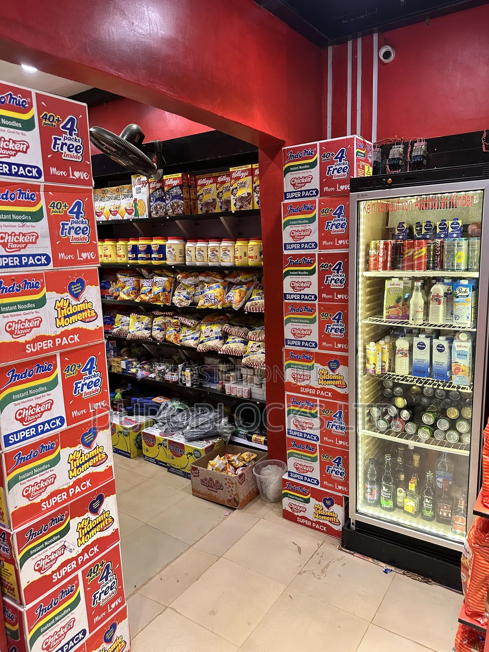 Fully Functional Supermarket for Sale, Solar System Included