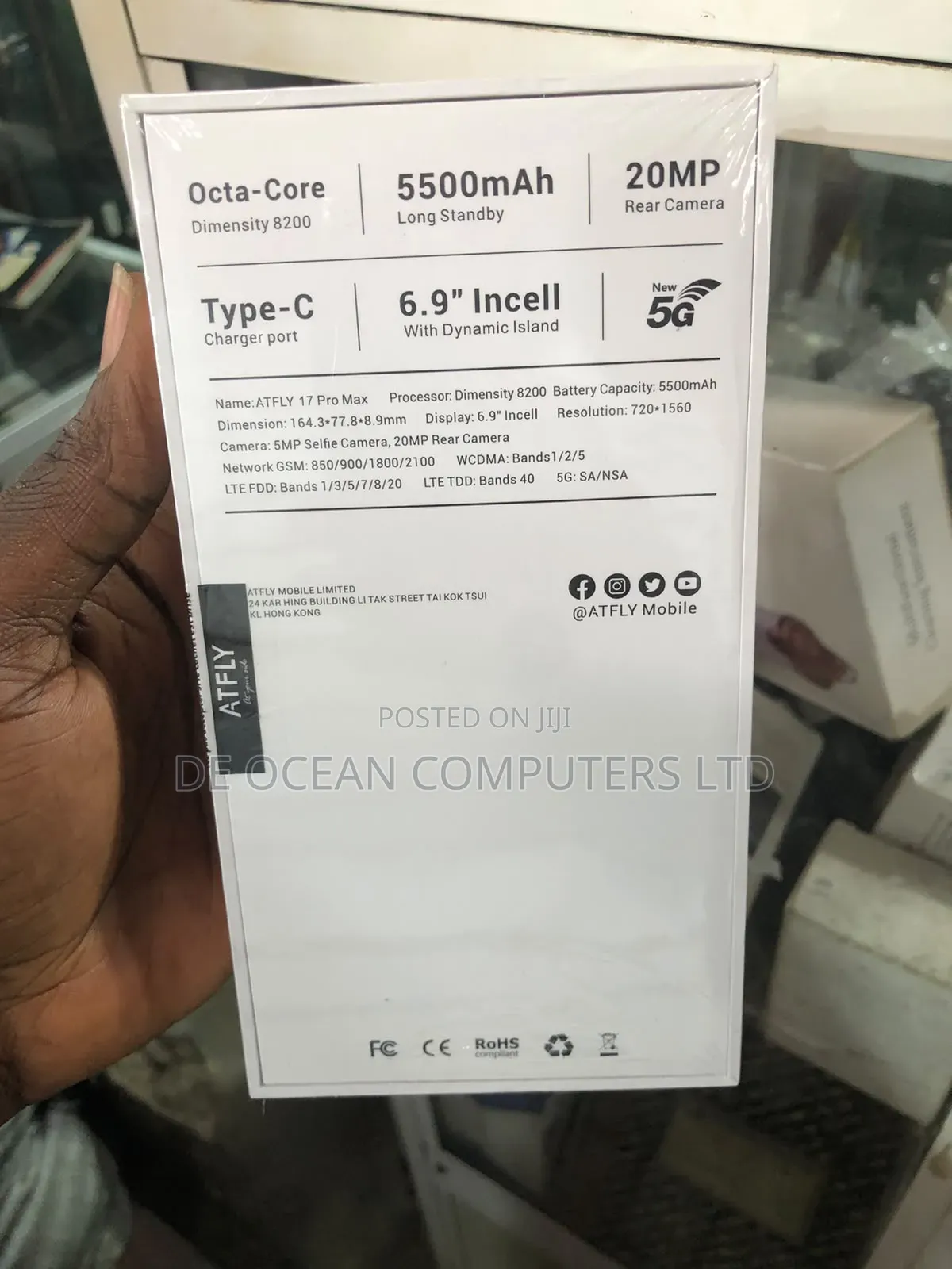New Mobile Phone 128 GB Silver
