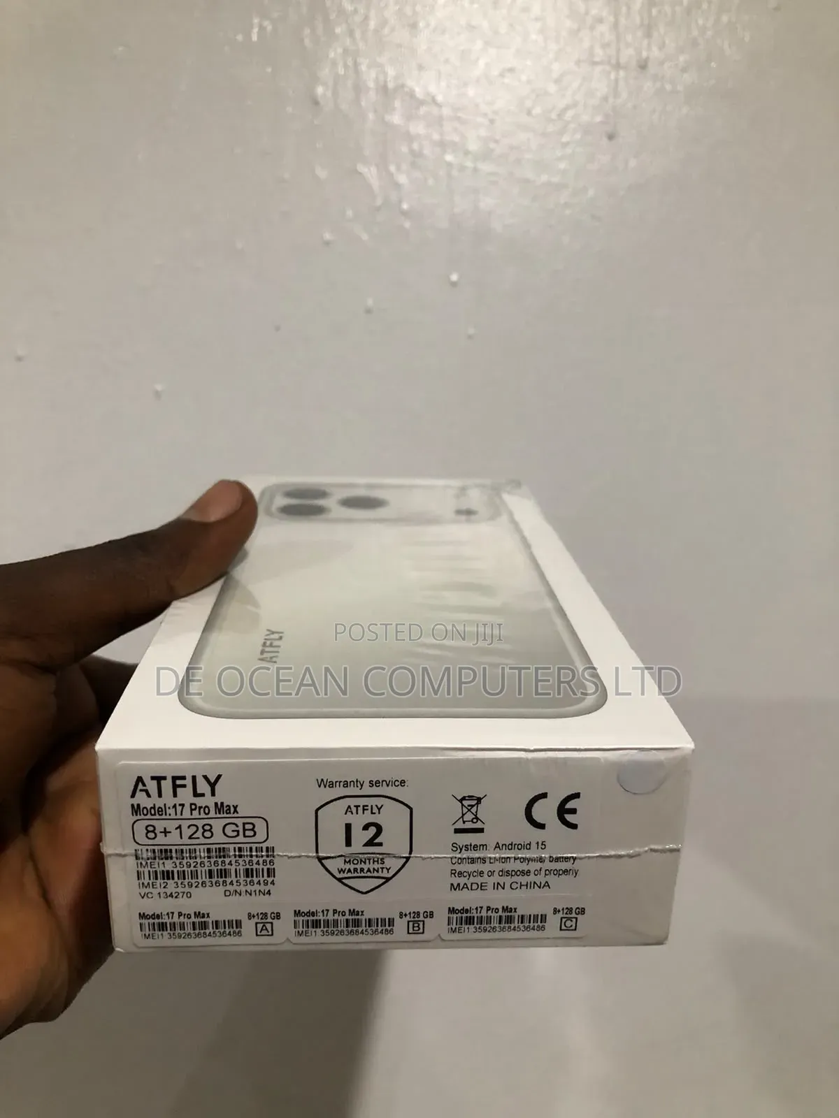 New Mobile Phone 128 GB Silver
