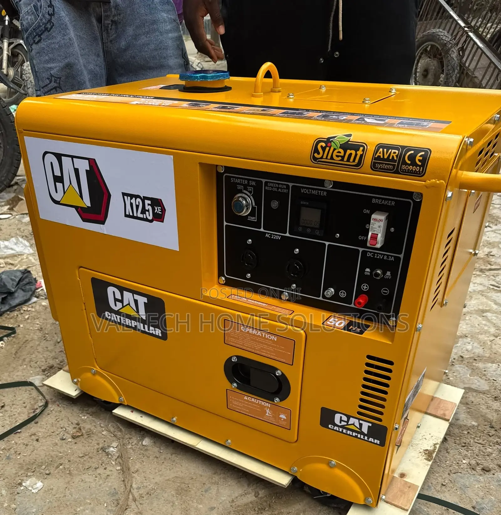 Original 12.5KVA CAT Silent Diesel Generator | Fuel Efficient