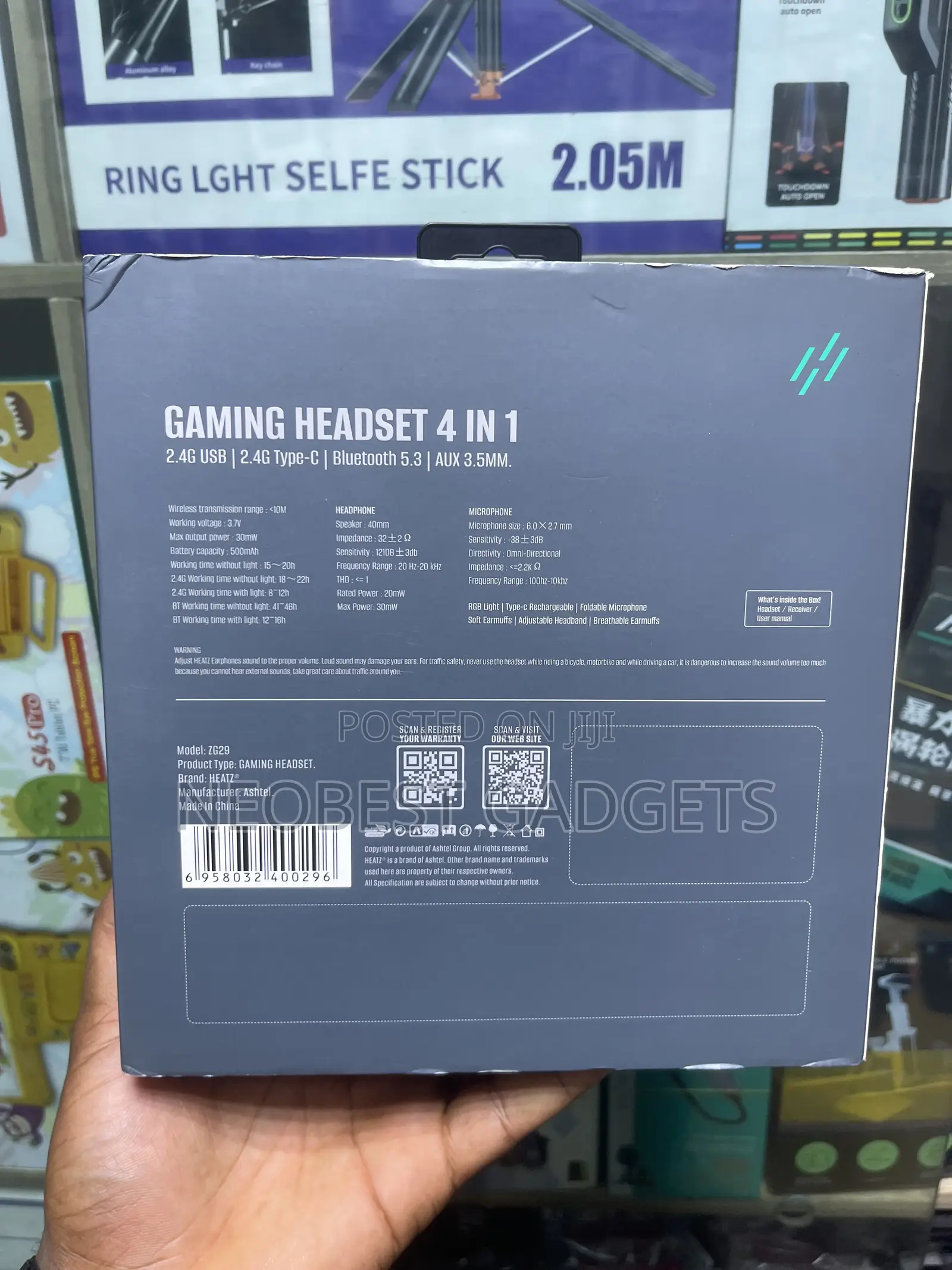 HEATZ ZG29 Gaming Headset