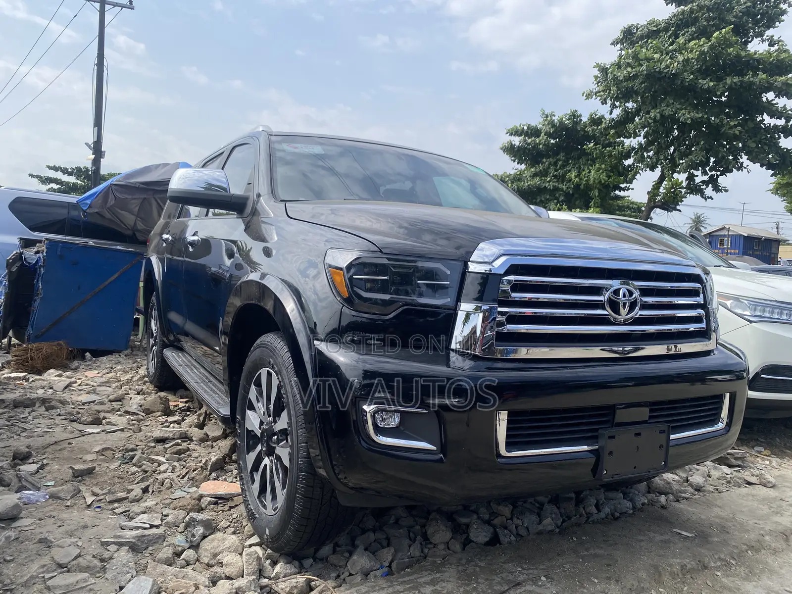 Toyota Sequoia Platinum 4x4 2018 Black