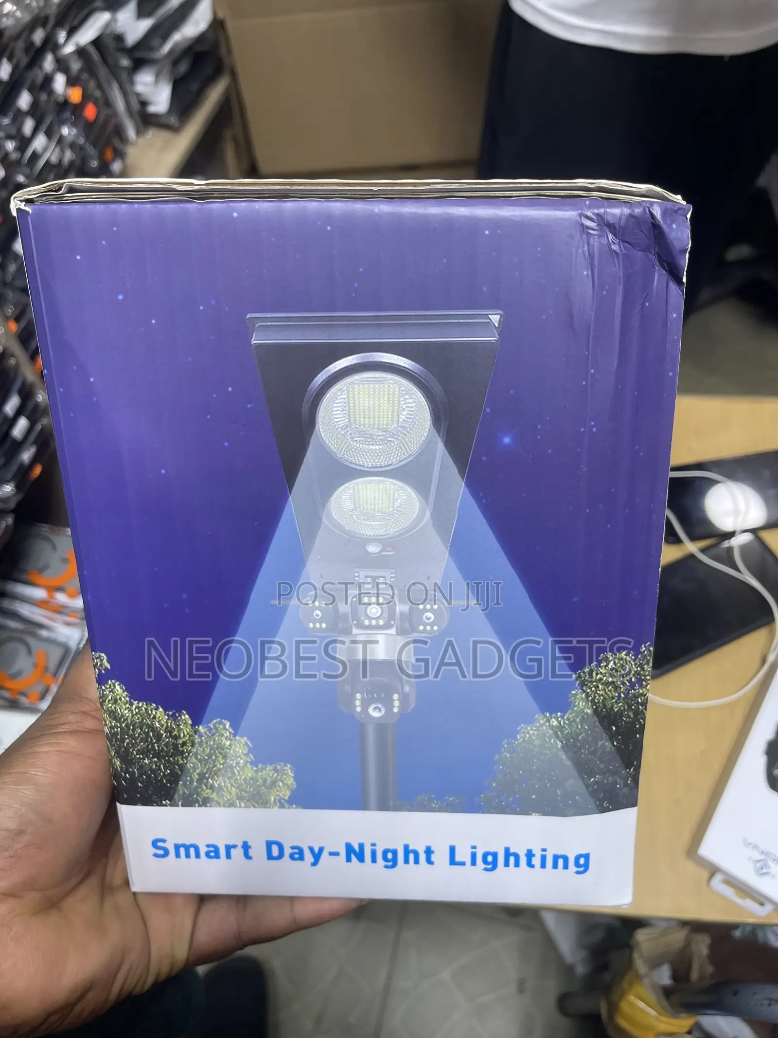 Brand New V380 AI Solar Camera With Lighting