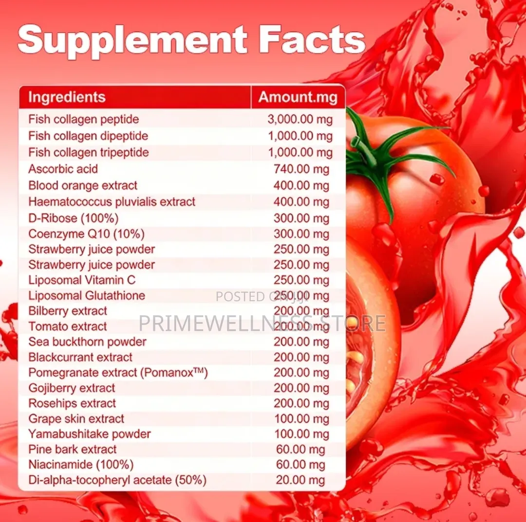 T Gluta Collagen Dietary Powder
