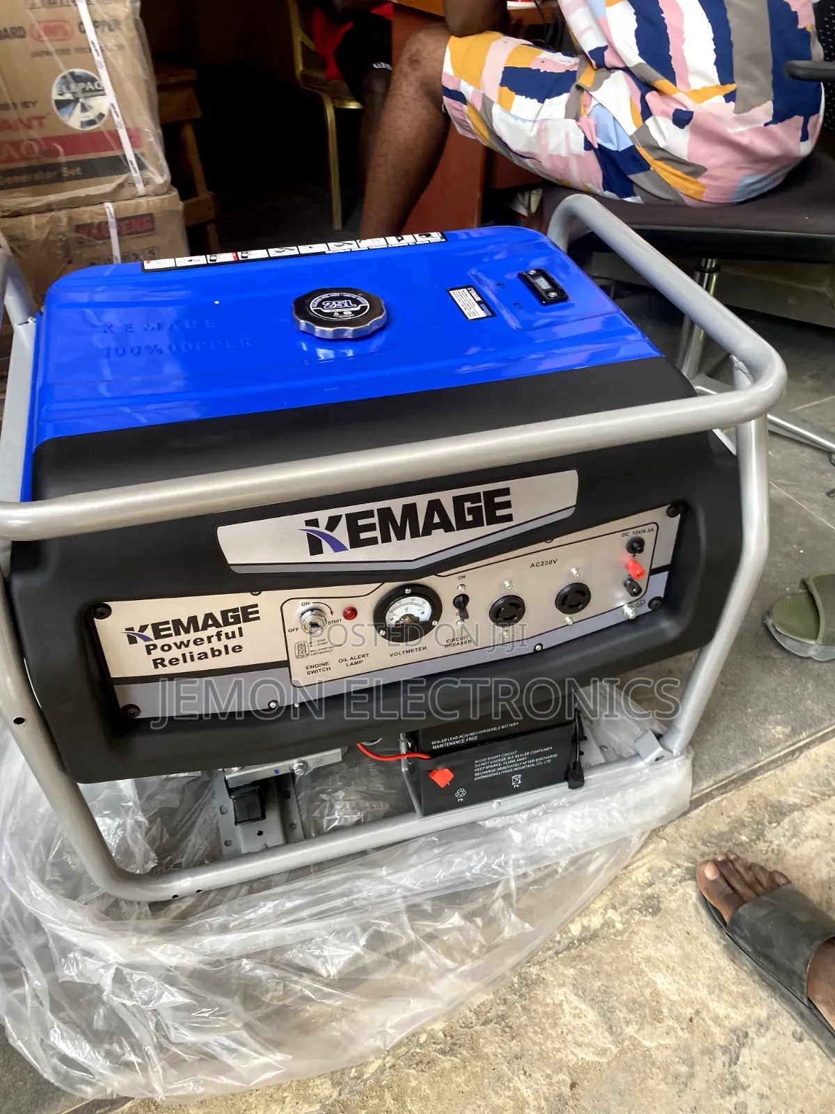 Portable 5.5kva Kemage Generator – Easy to Move