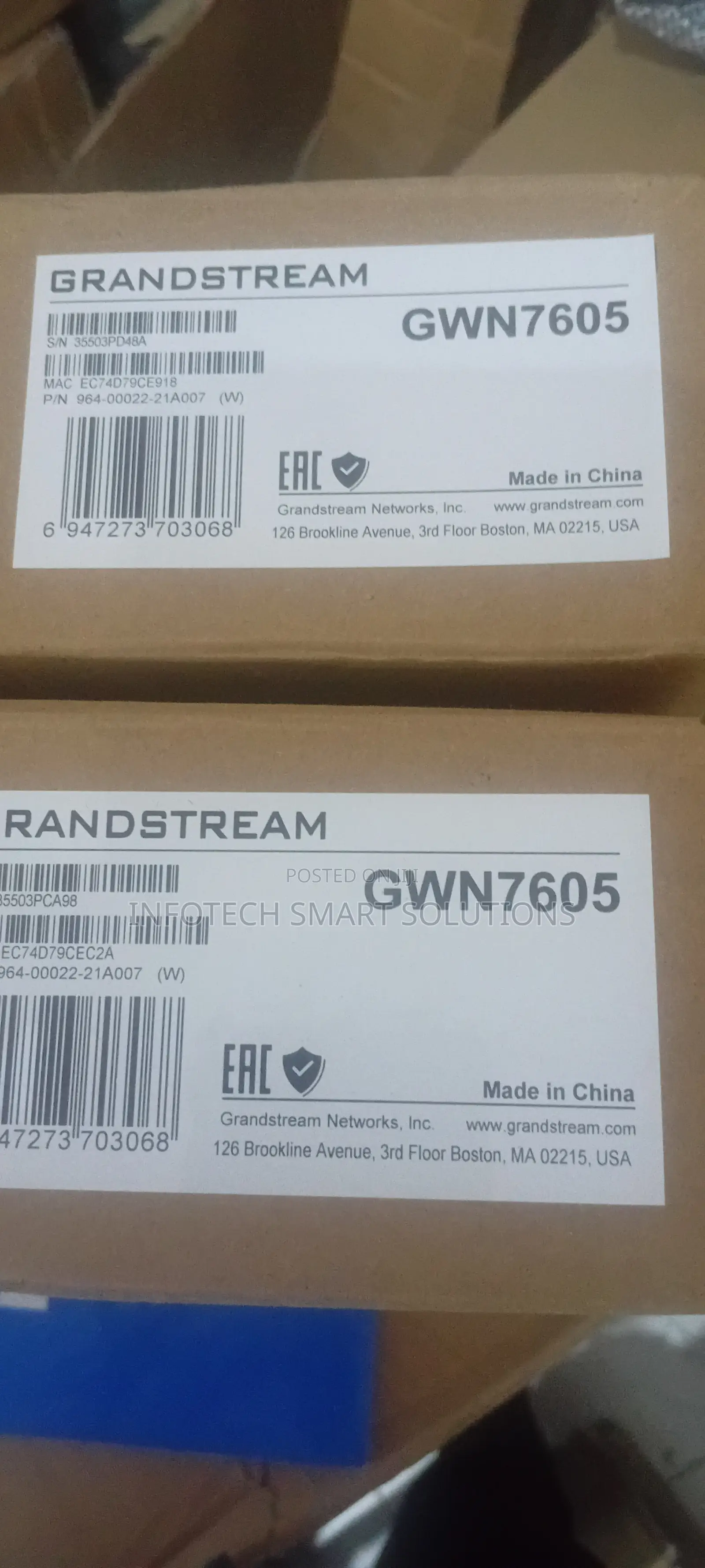 Grandstream GWN7605 Dual-Band WiFi Access Point PoE