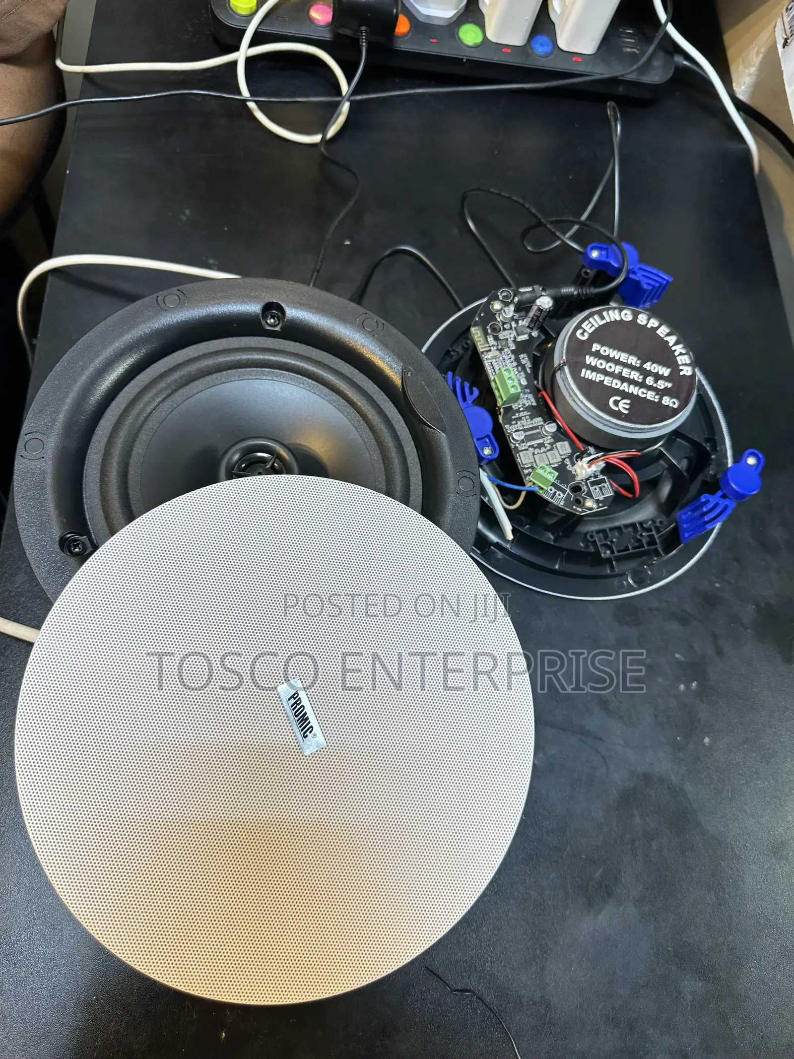 2in1 Promic Frameless 40w Bluetooth Ceiling Speaker