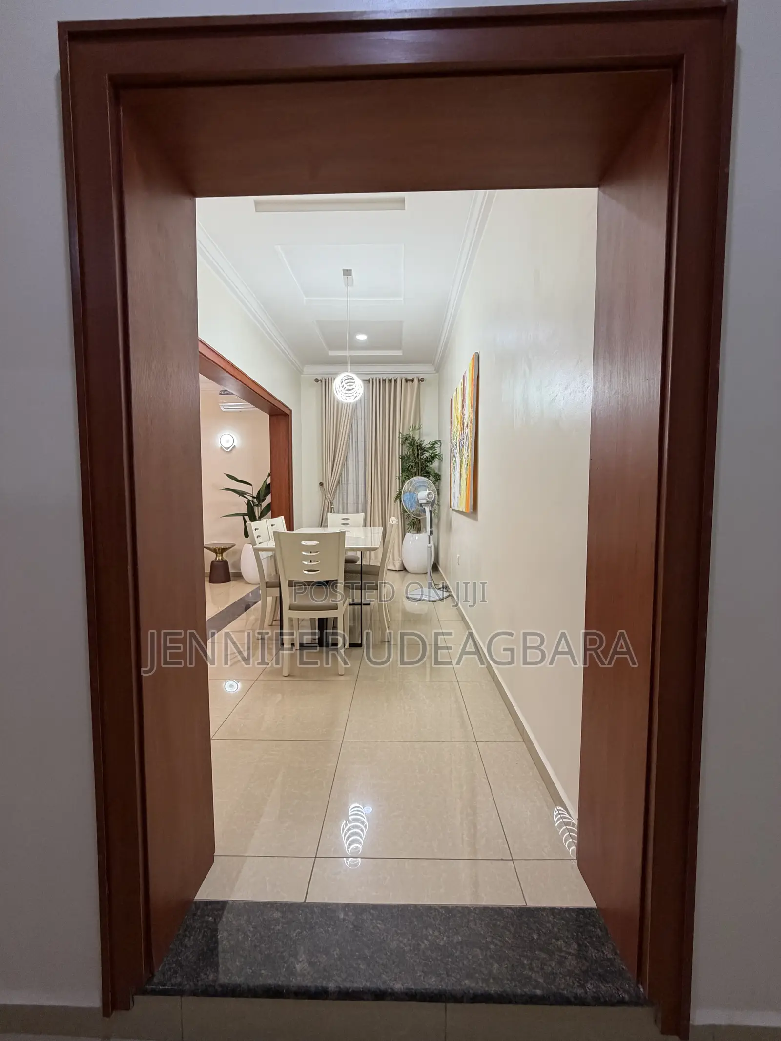 Furnished 3bdrm Block of Flats in Estate, Katampe Extension for rent