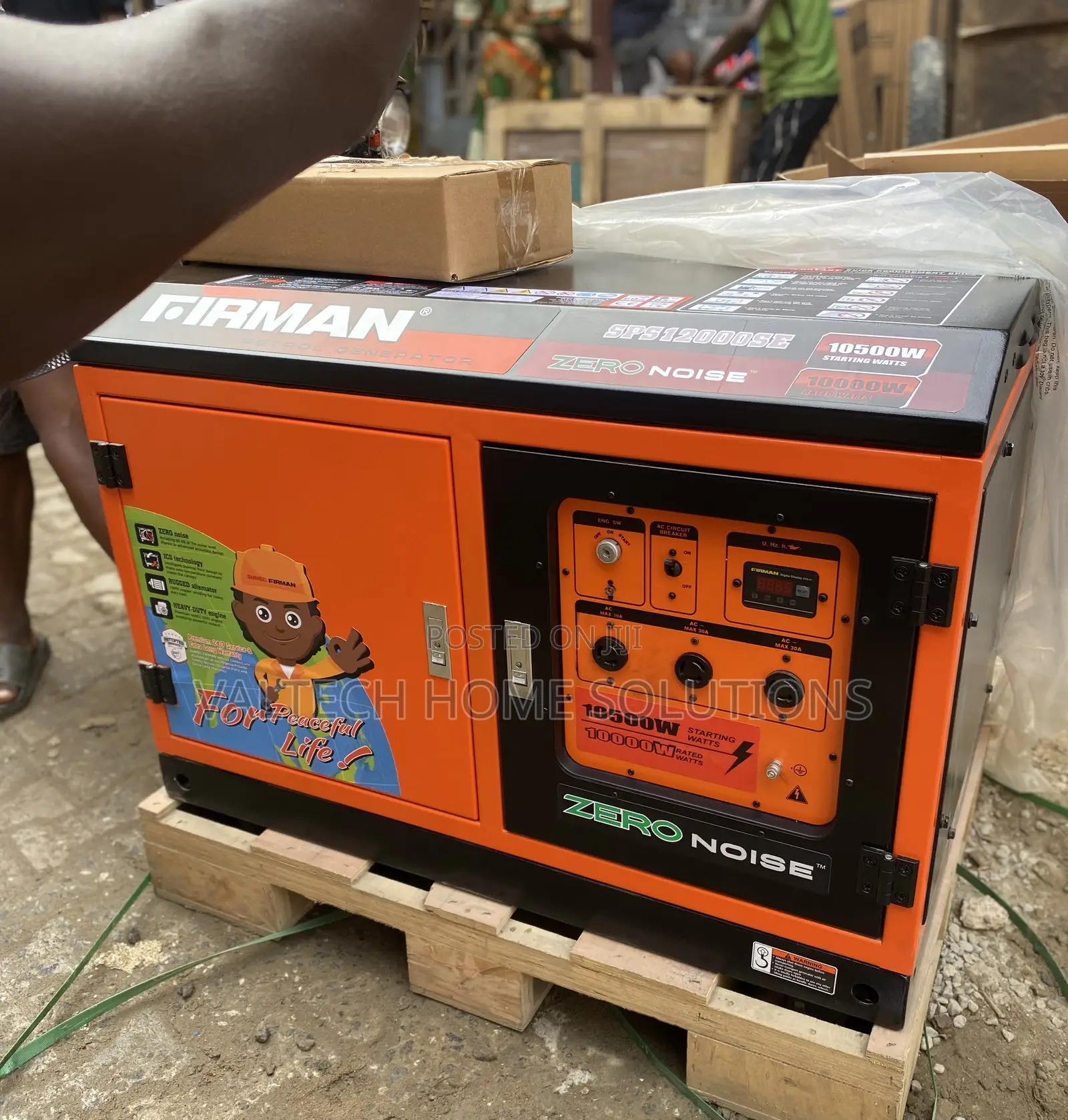 Reliable Firman 10KVA Soundproof Generator – Fuel Efficient