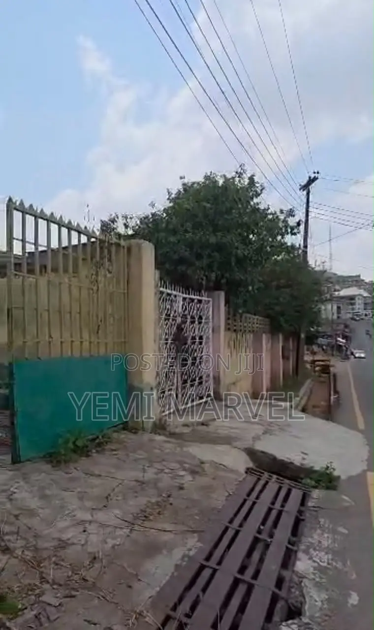 Fully Fenced and Gated 1,343sqm Prime Commercial Land With C of O